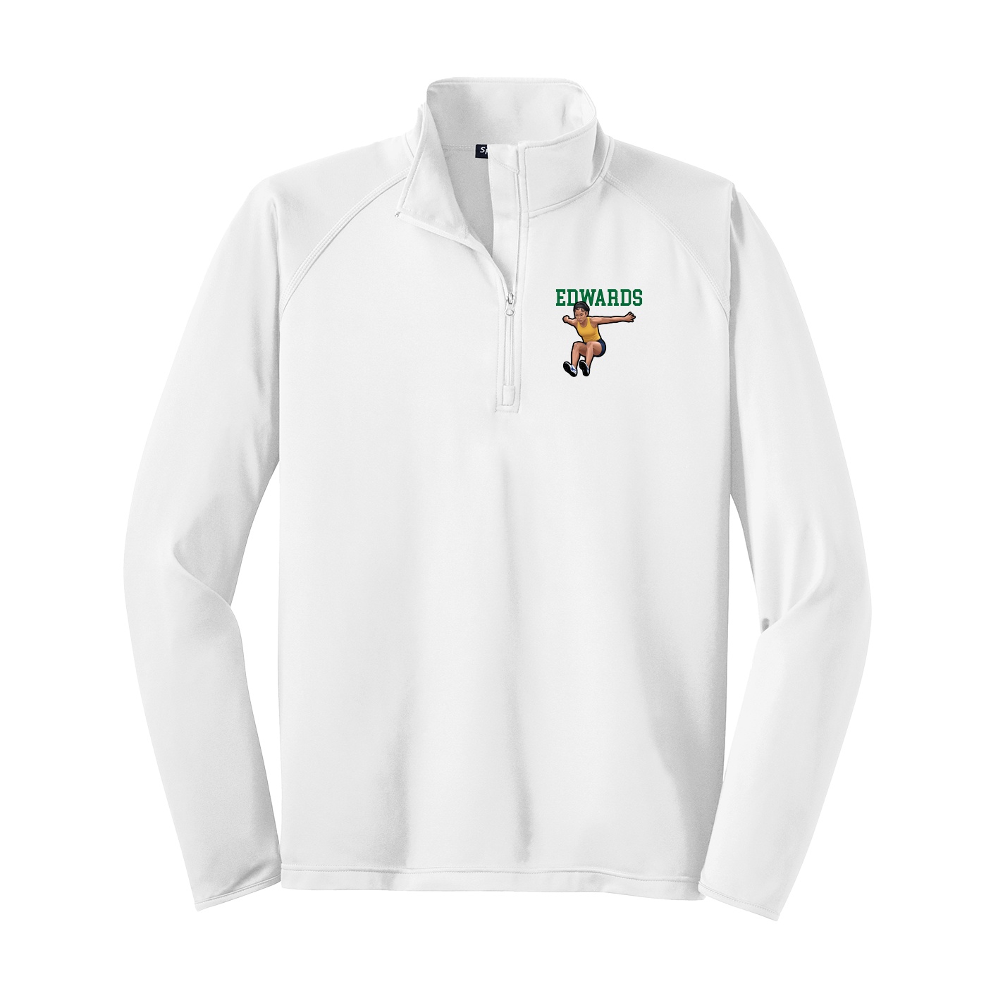 Q-Zip Pullover — Shirsey in White