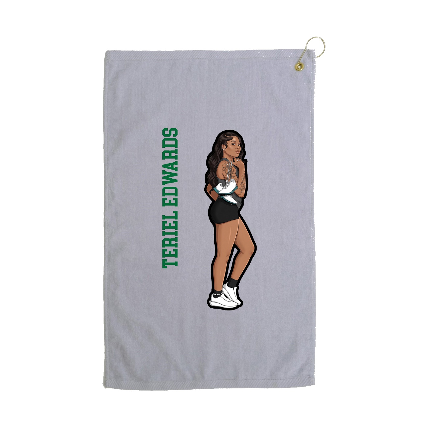 Terry Velour Golf Towel