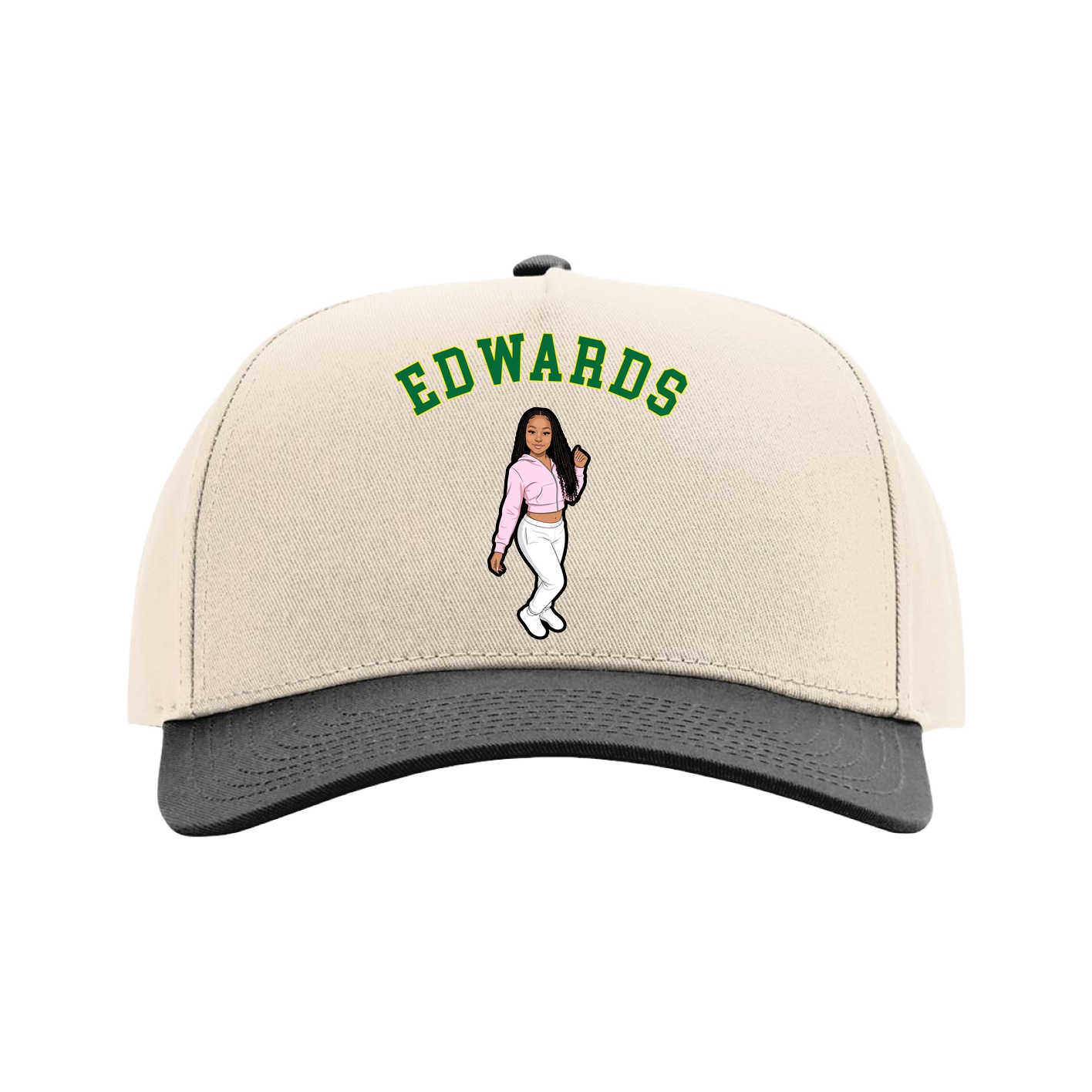 Full Fabric Five-Panel Champ Cap