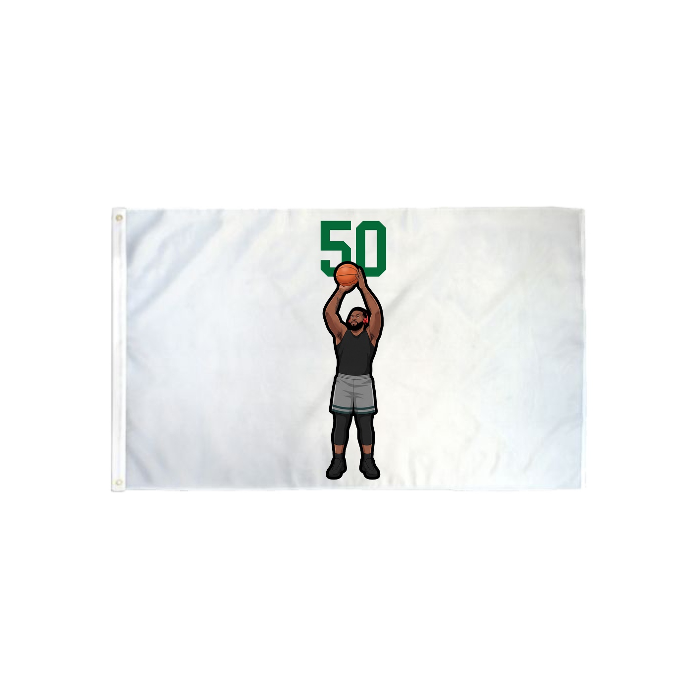 3x5 Flag — Number Top in Classic