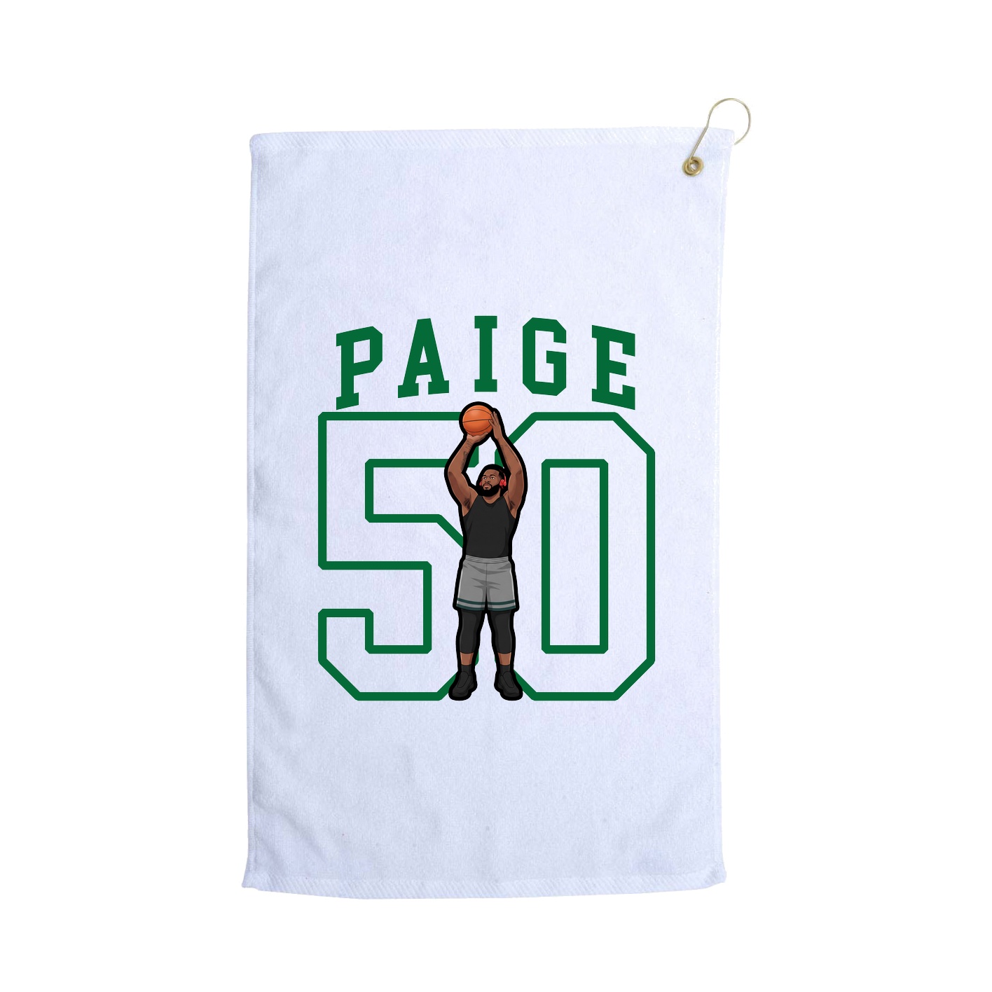 Golf Towel — Shirsey in White