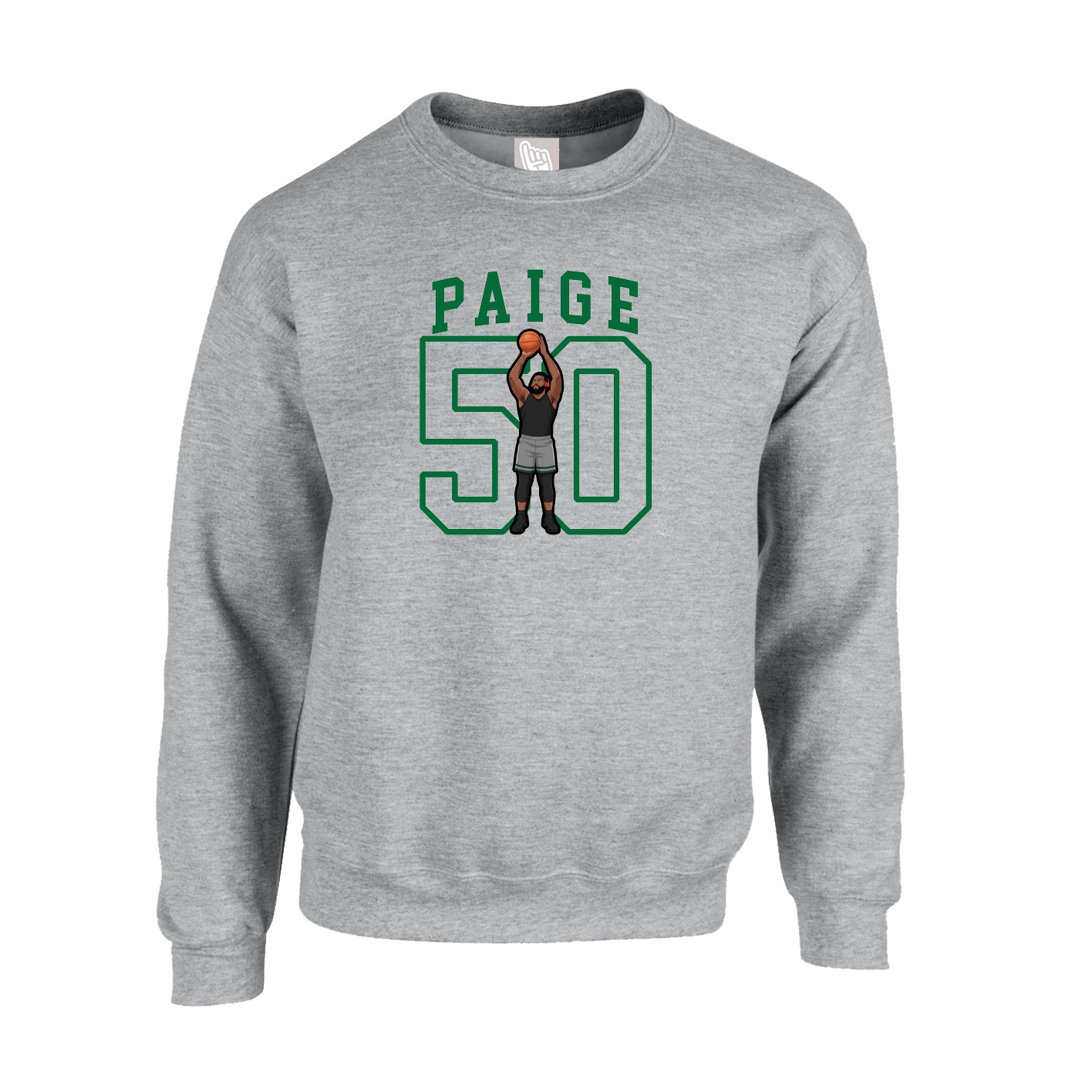 Fleece Crew — Shirsey in Grey