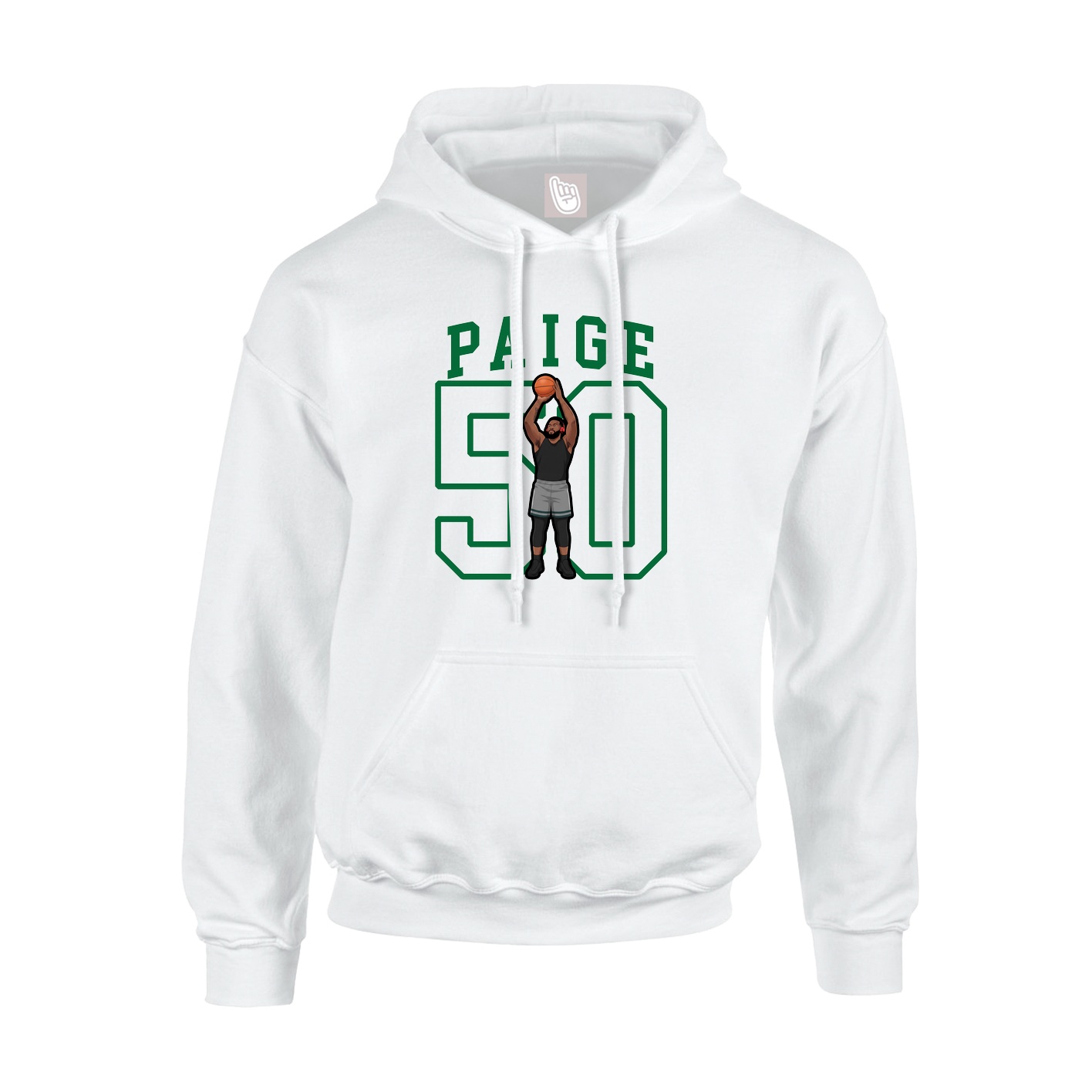 Youth Hoodie — Shirsey in White