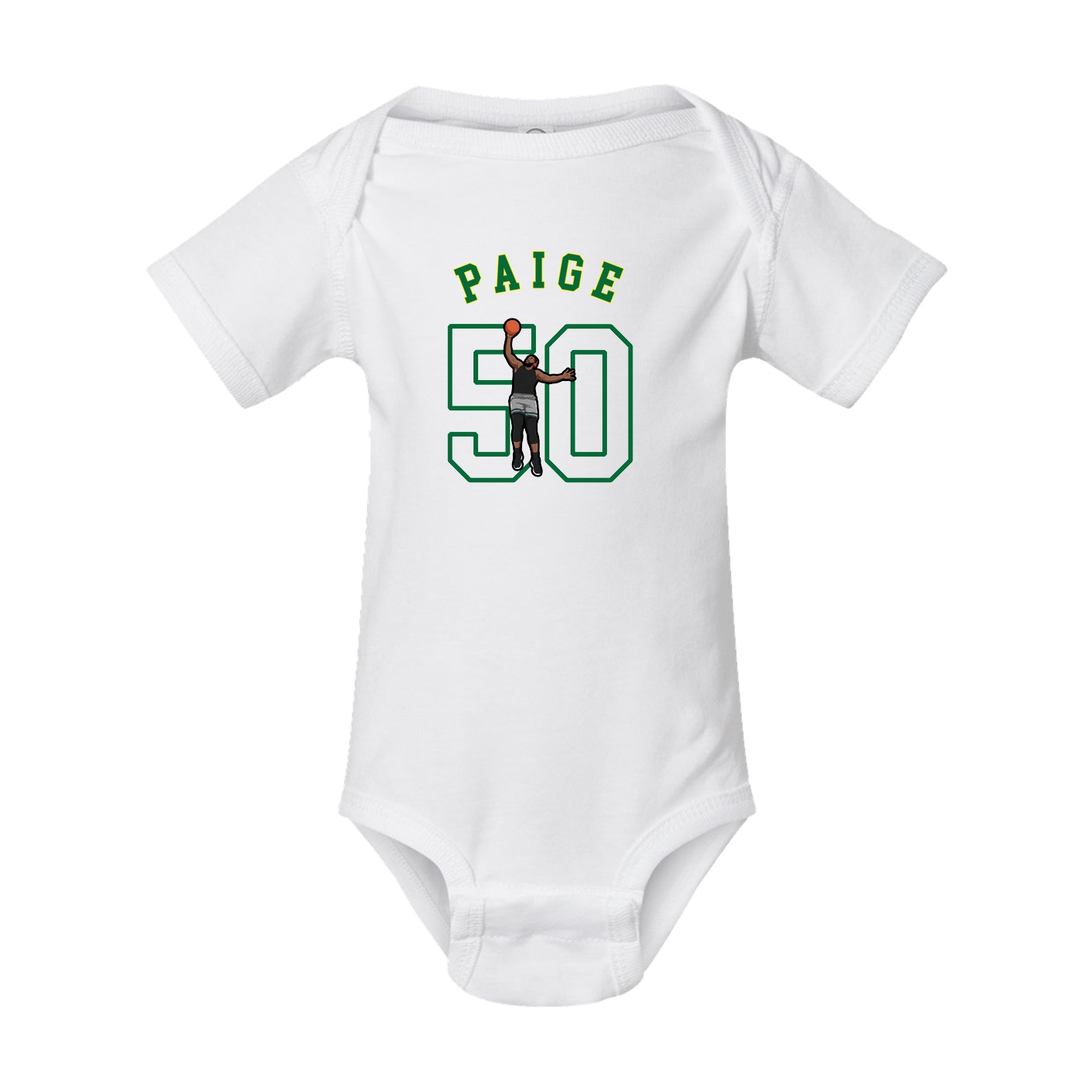 Baby Onesie — Shirsey Arch in White