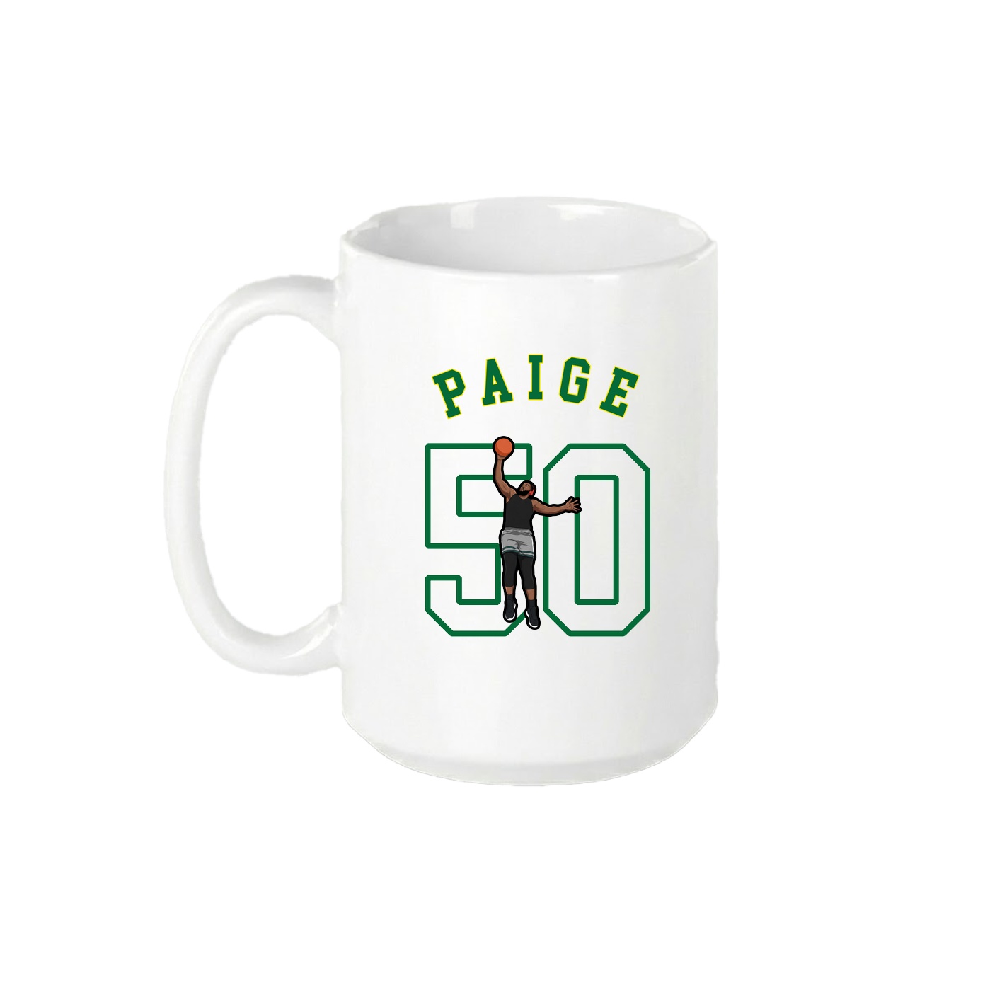 15oz Coffee Mug — Shirsey Arch in White