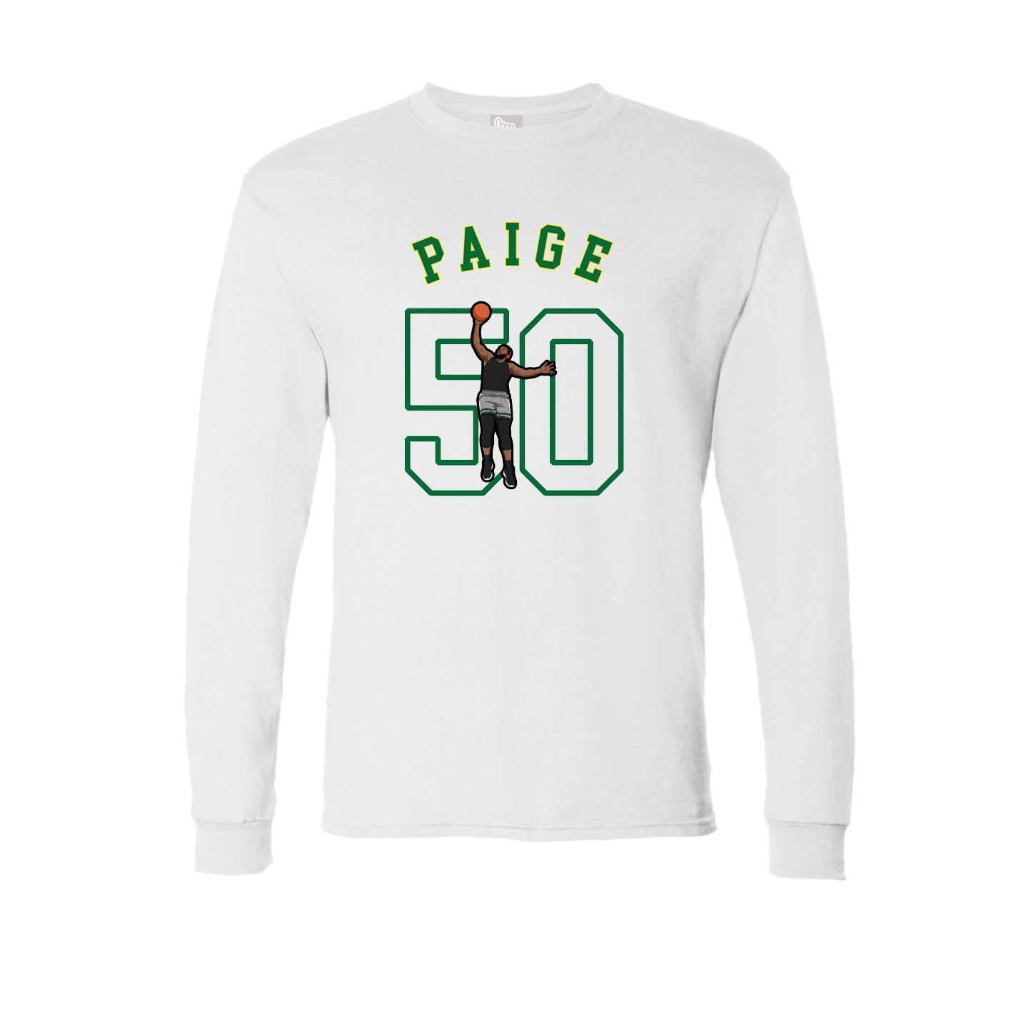 Long Sleeve Tee — Shirsey Arch in White