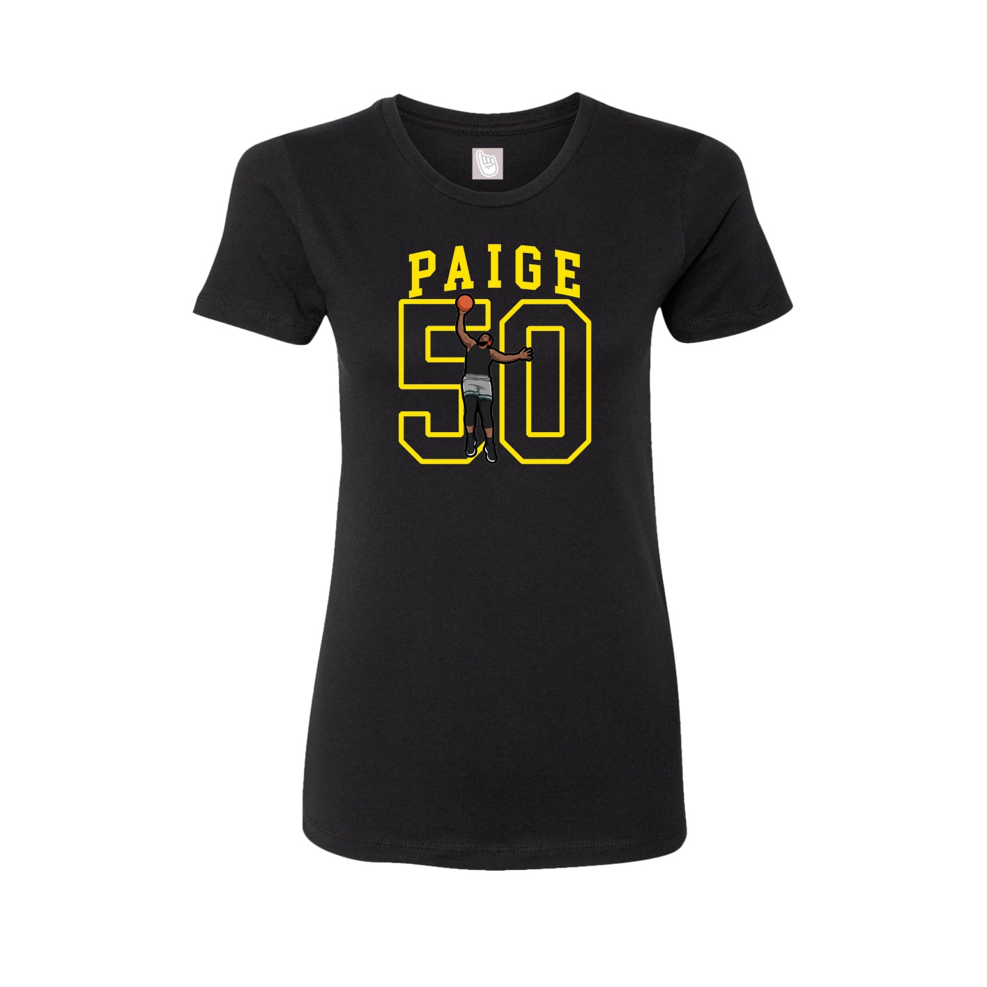 Fitted Women's Tee — Shirsey in Black