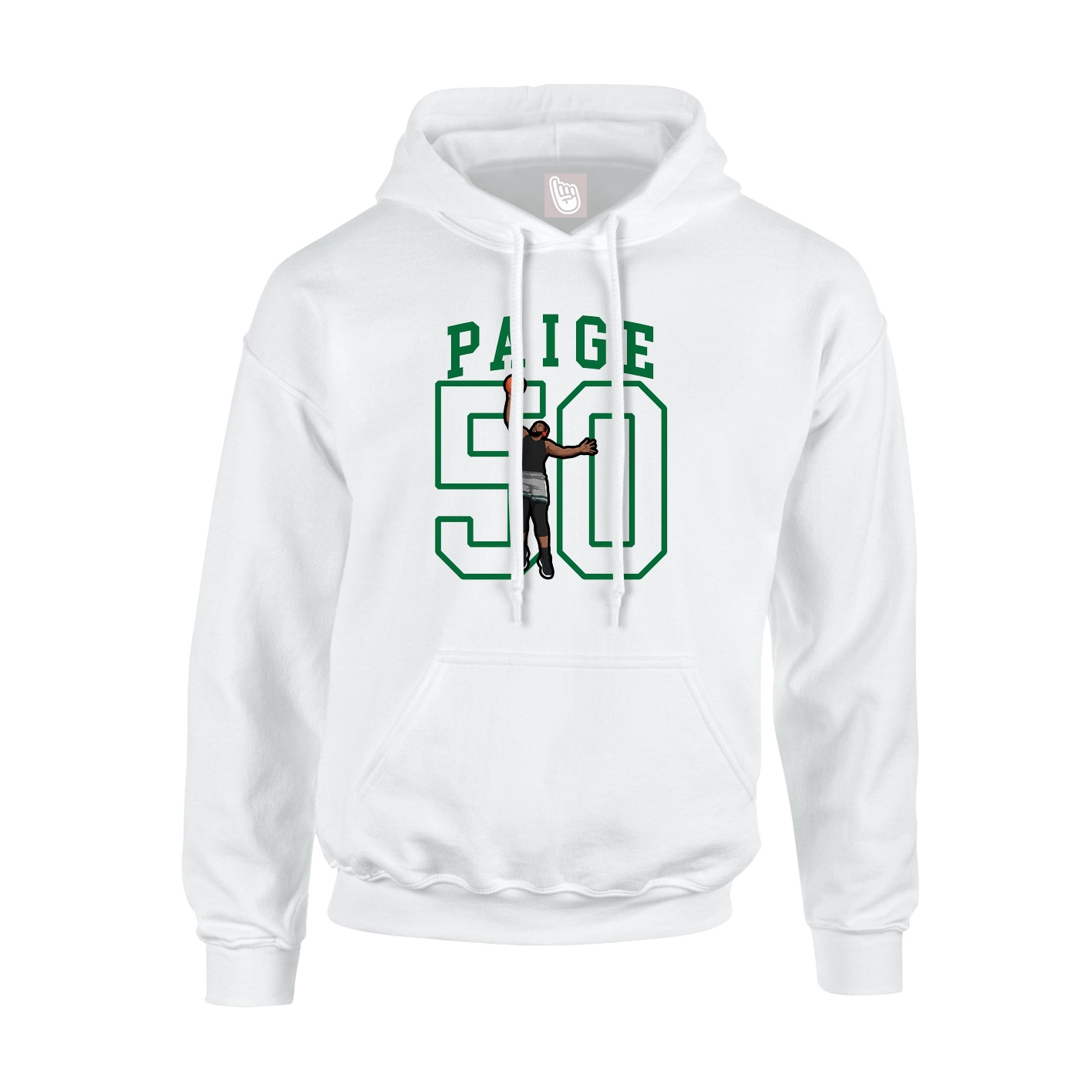Hoodie — Shirsey in White