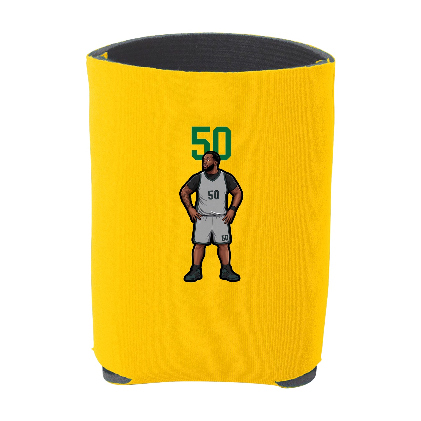 Can Holder — Number Top in Yellow