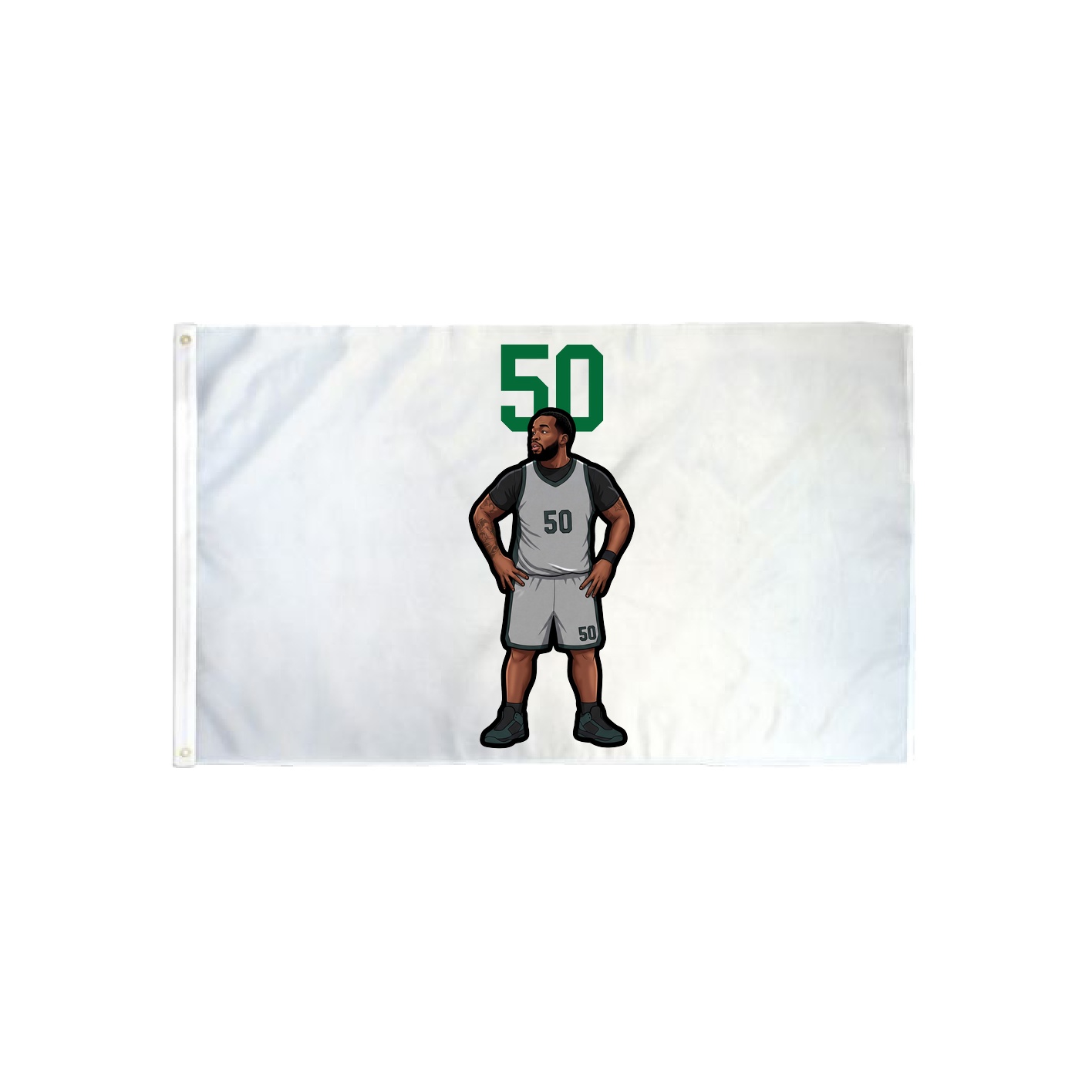 3x5 Flag — Number Top in Classic