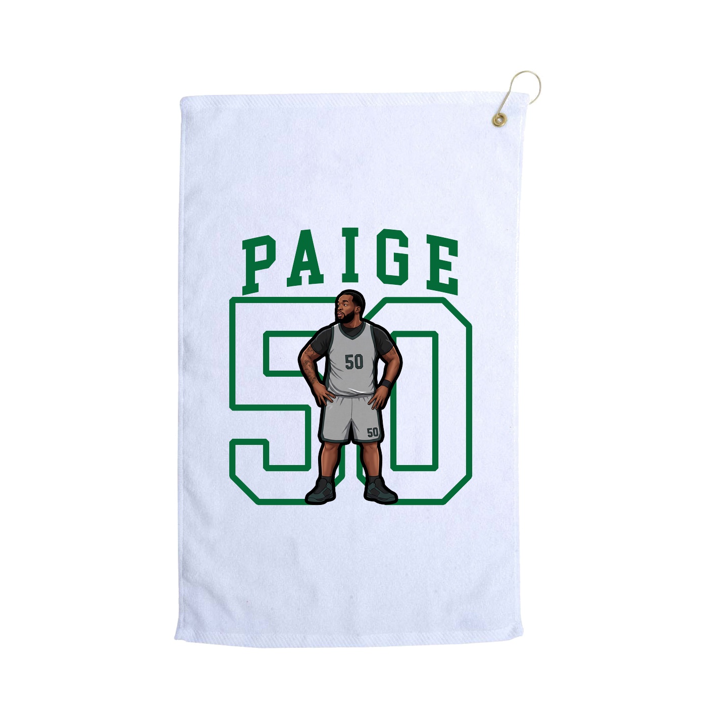Golf Towel — Shirsey in White