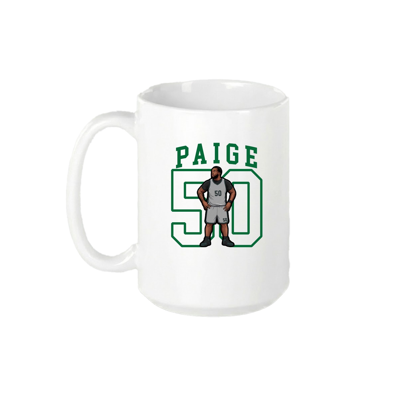 15oz Coffee Mug — Shirsey in White