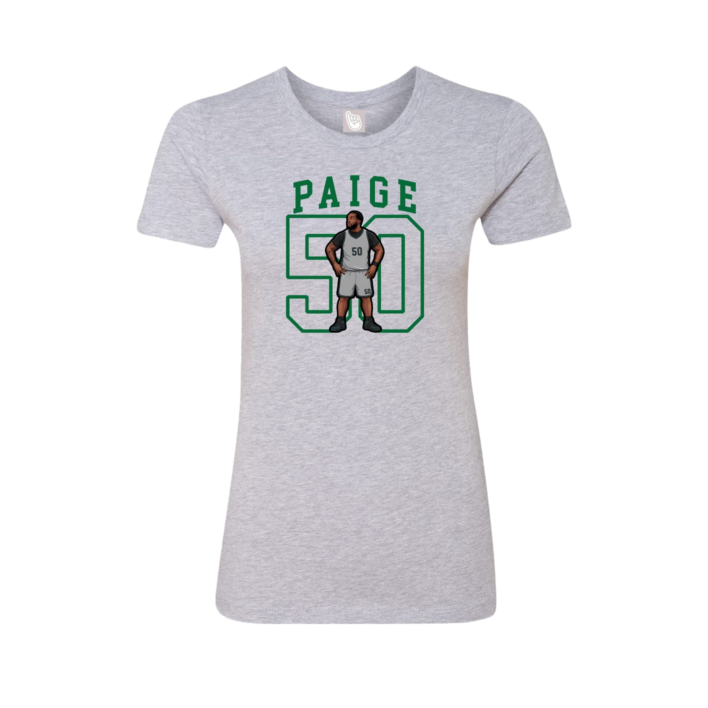 Fitted Women's Tee — Shirsey in Grey