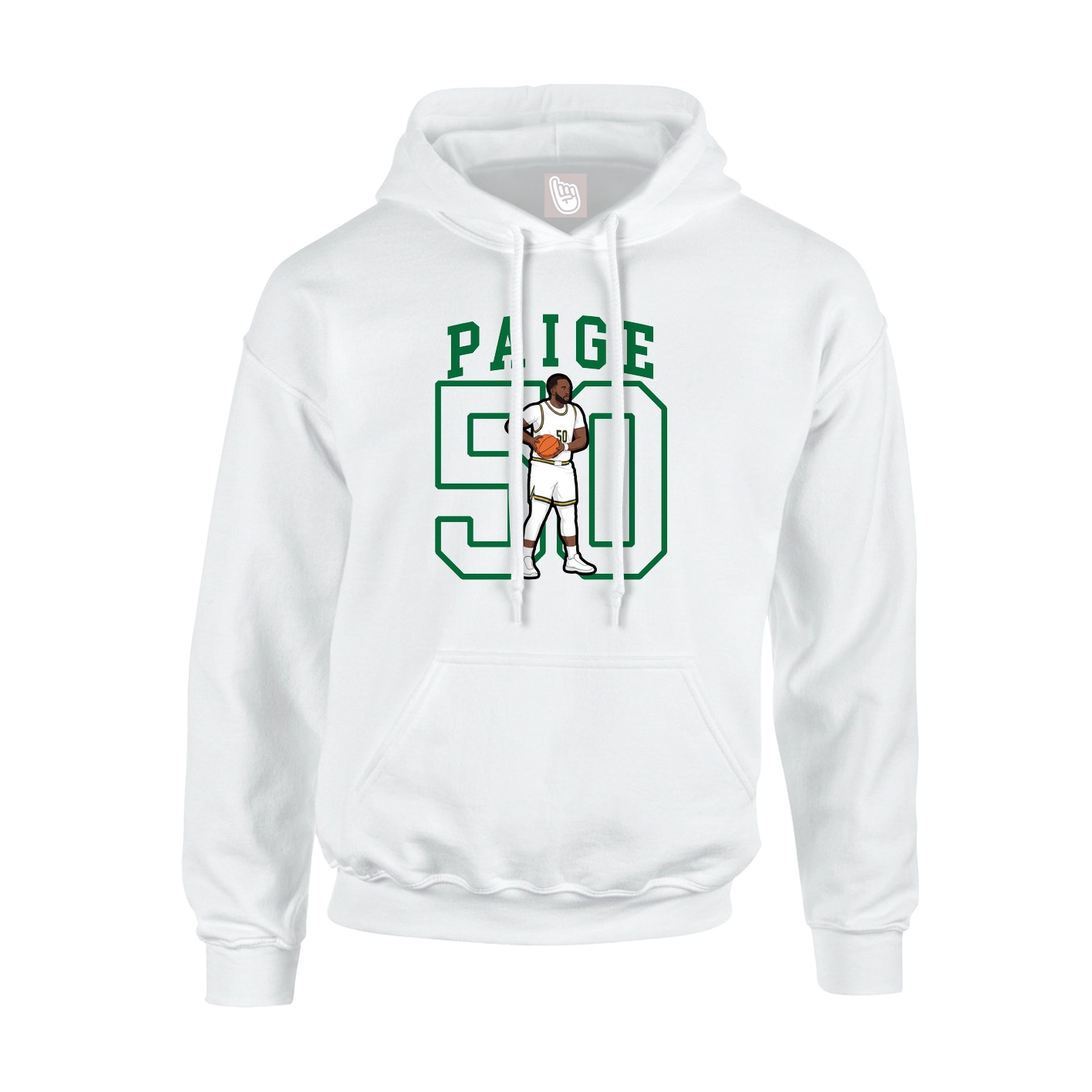 Hoodie — Shirsey in White