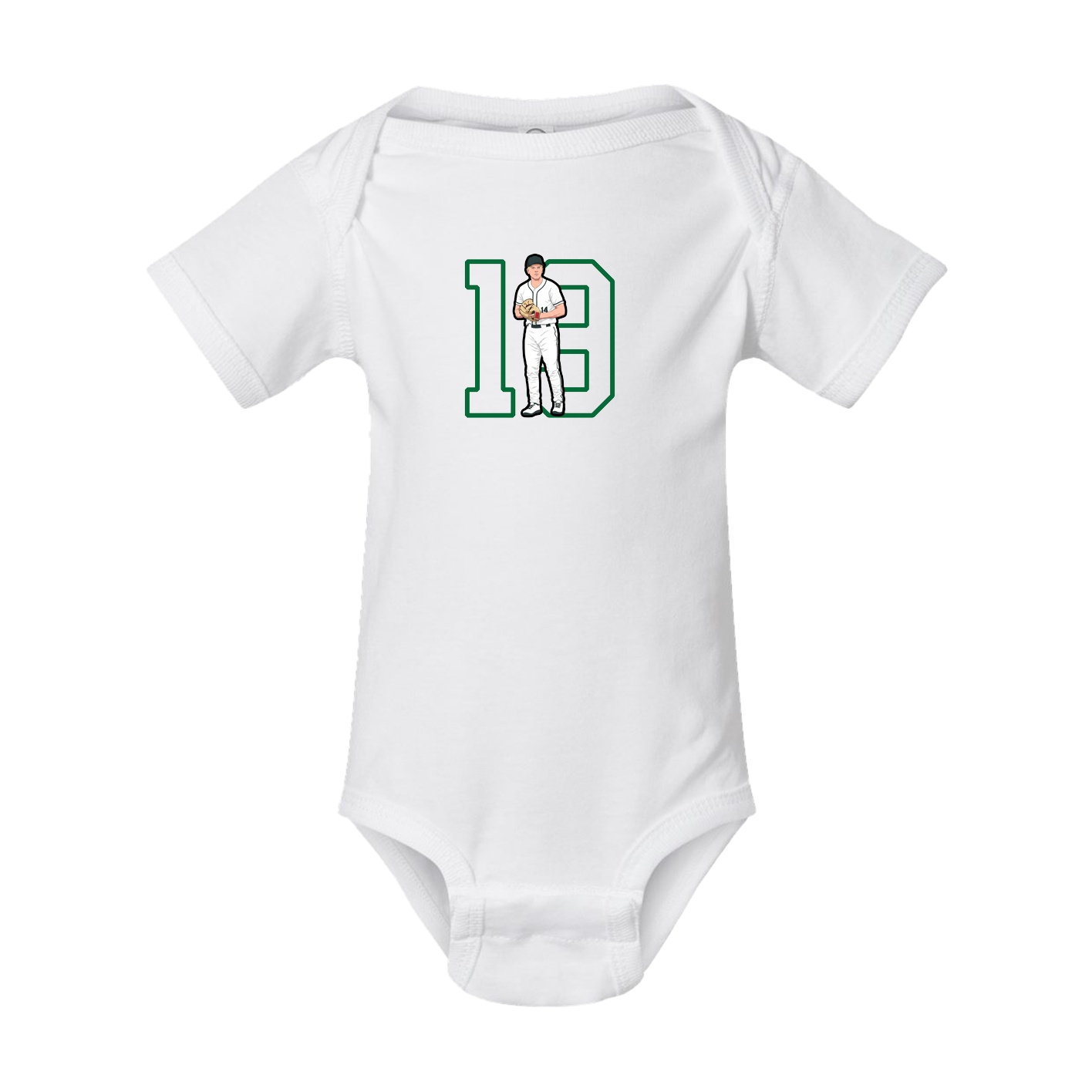 Baby Onesie — Shirsey in White