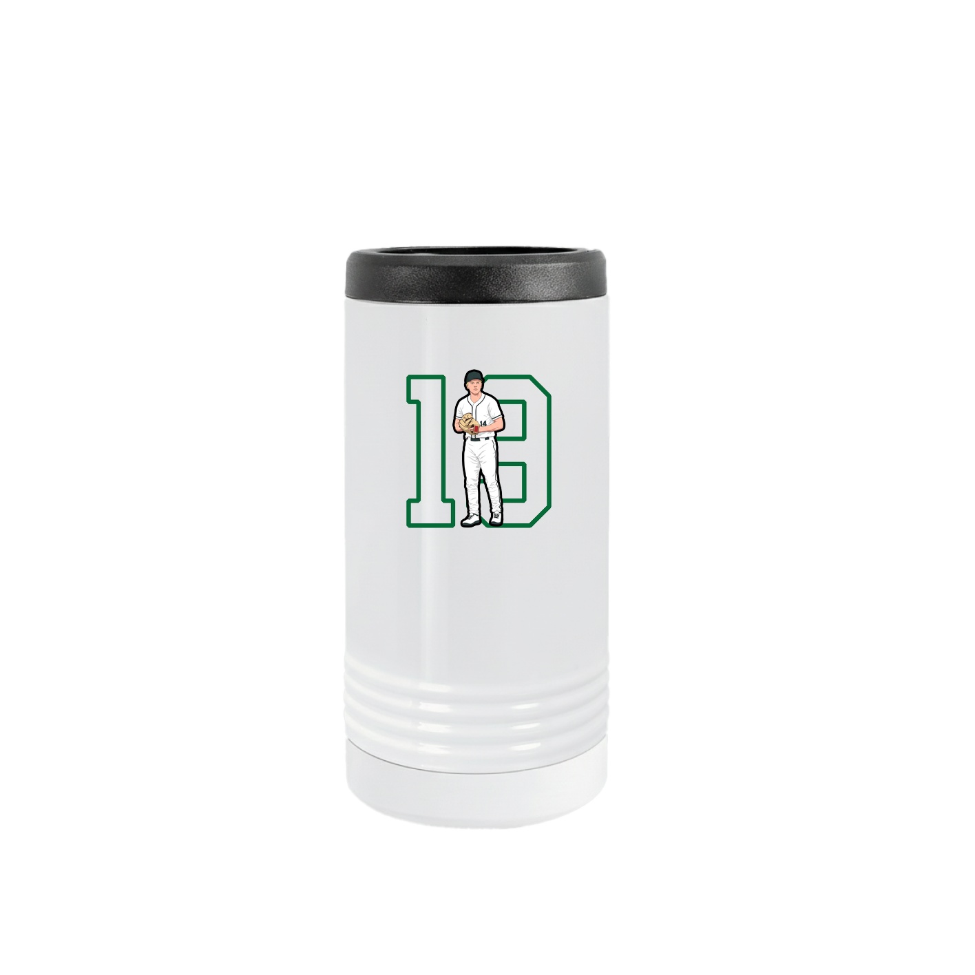 Slim Beverage Holder — Shirsey in White