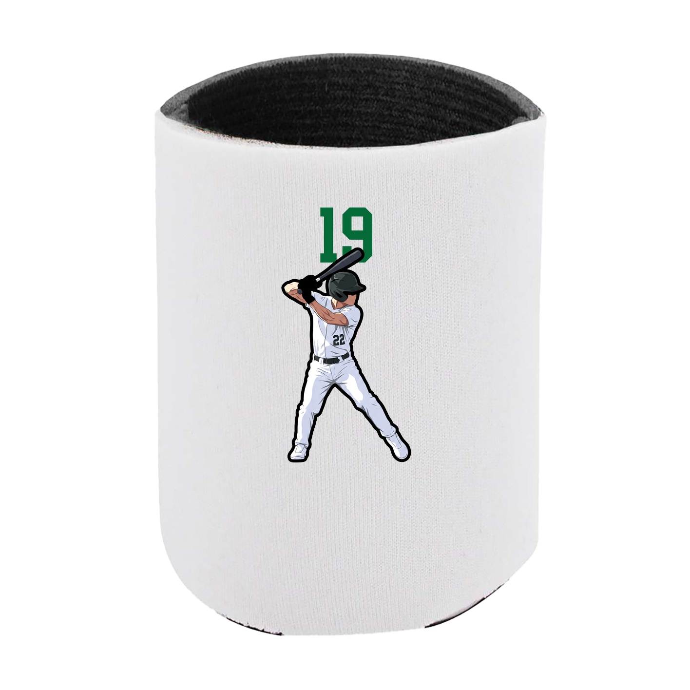 Can Holder — Number Top in White