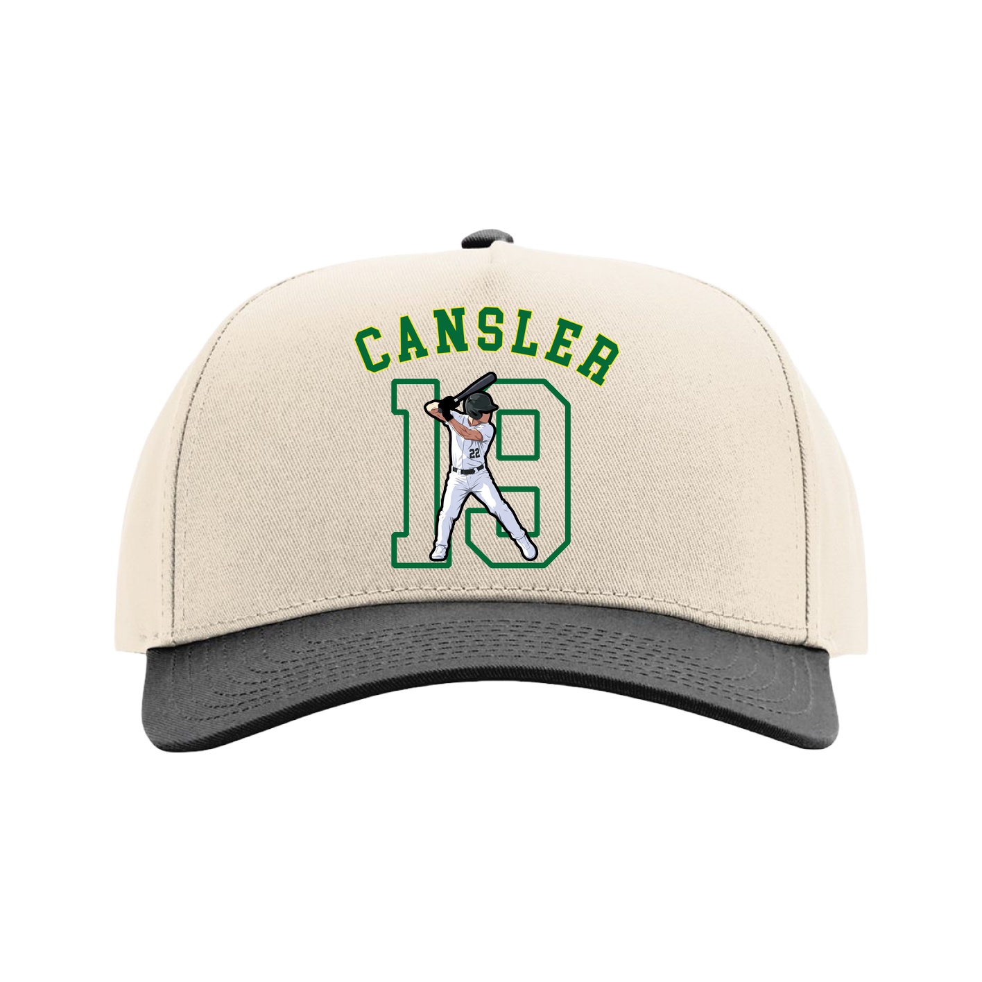 Full Fabric Five-Panel Champ Cap