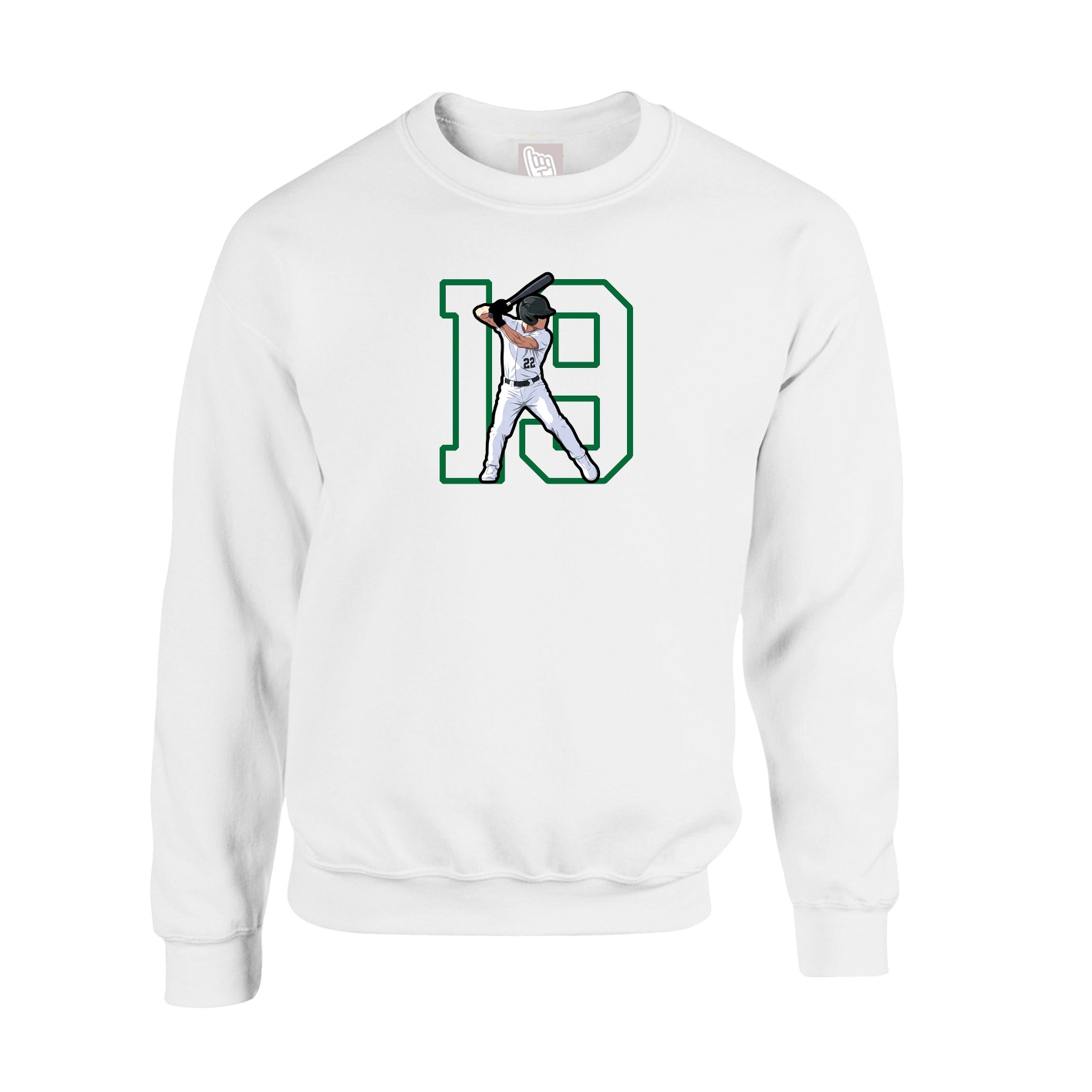 Fleece Crew — Shirsey in White