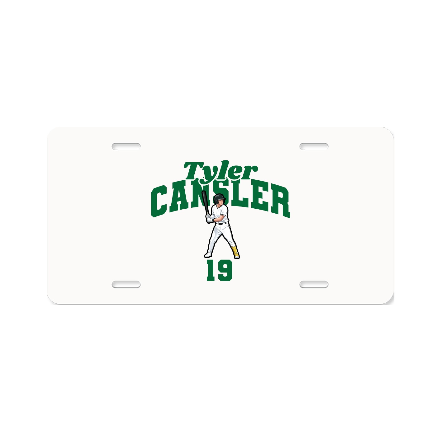 License Plate — Signature Arch in Classic