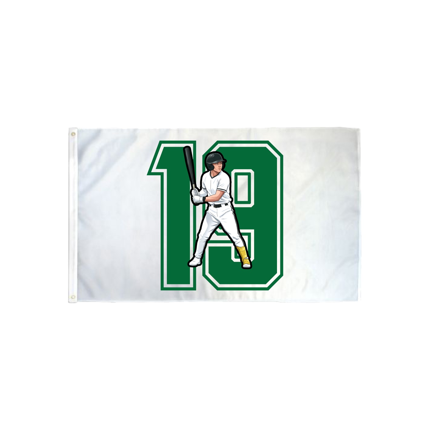 3x5 Flag — Number in Classic