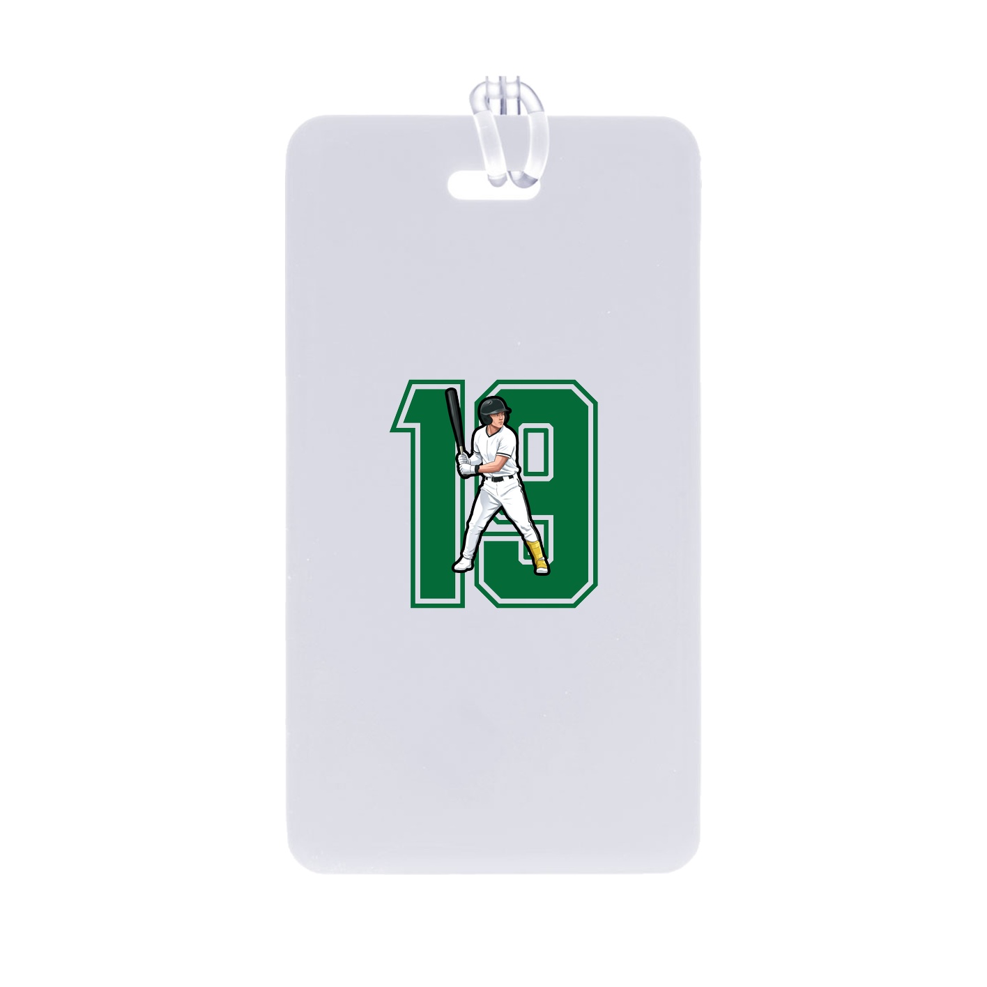 Bag Tag — Number in Classic