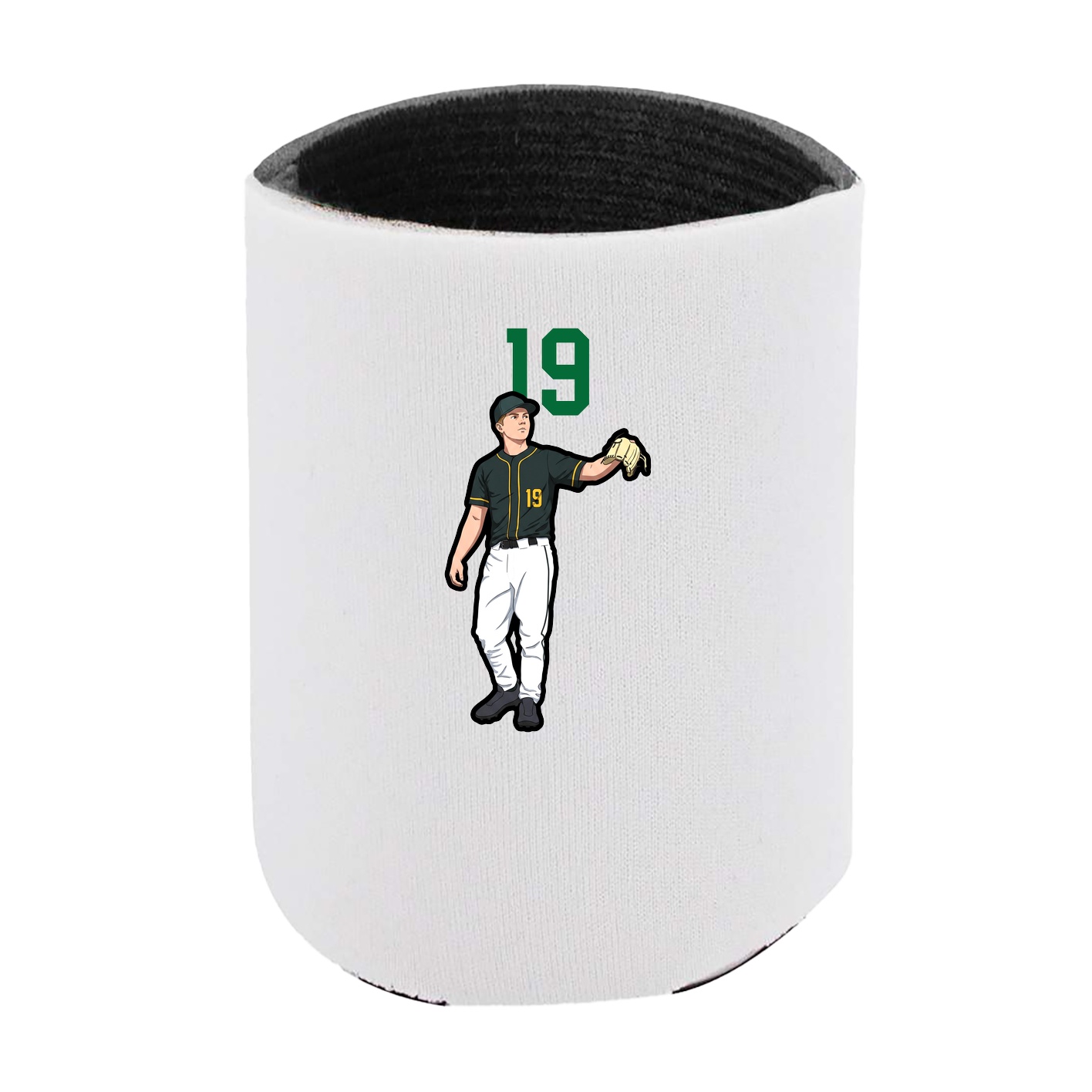 Can Holder — Number Top in White