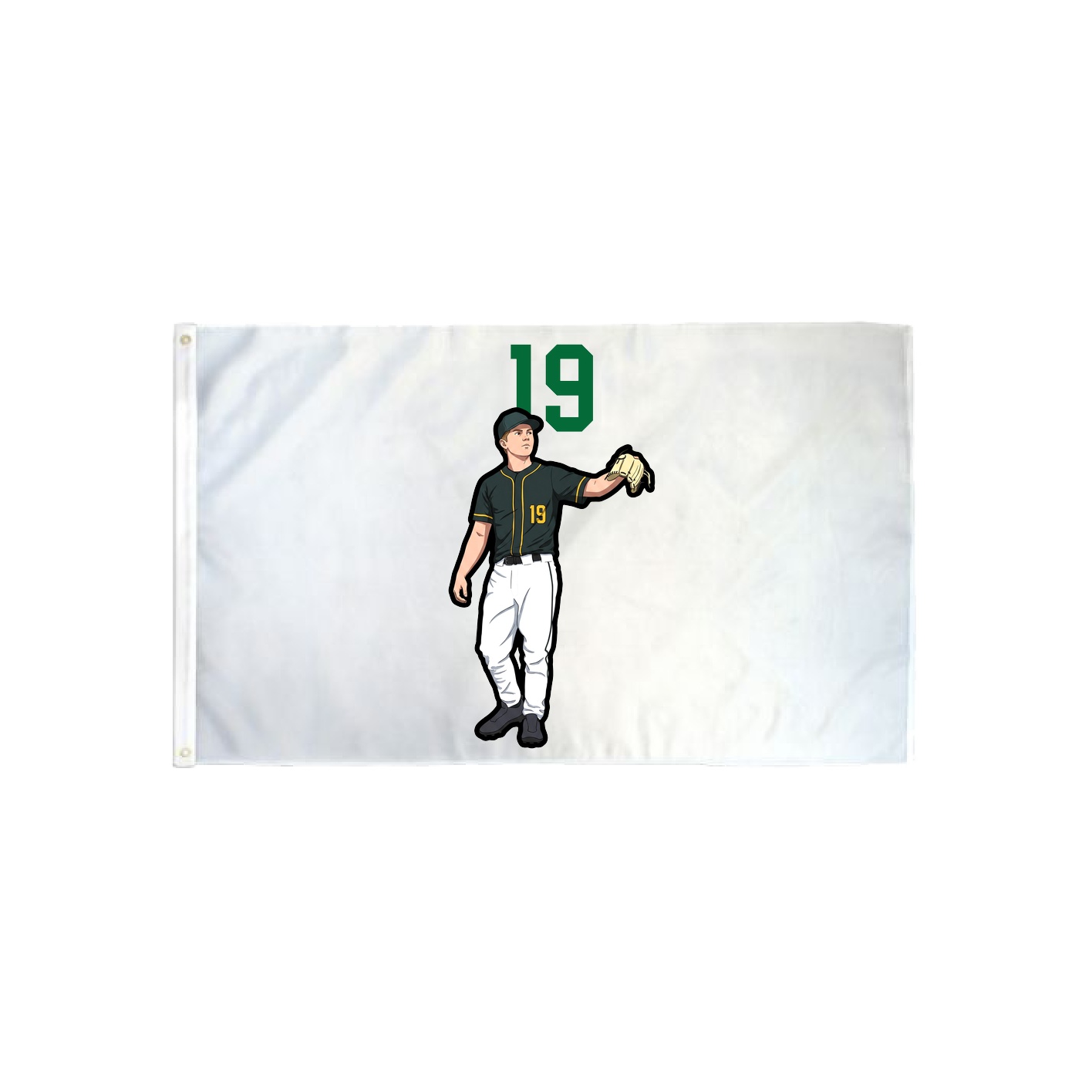 3x5 Flag — Number Top in Classic