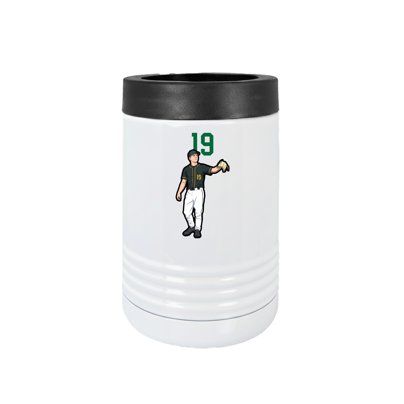Beverage Holder — Number Top in White