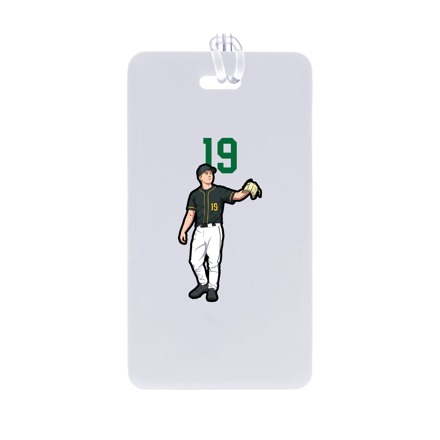 Bag Tag — Number Top in Classic