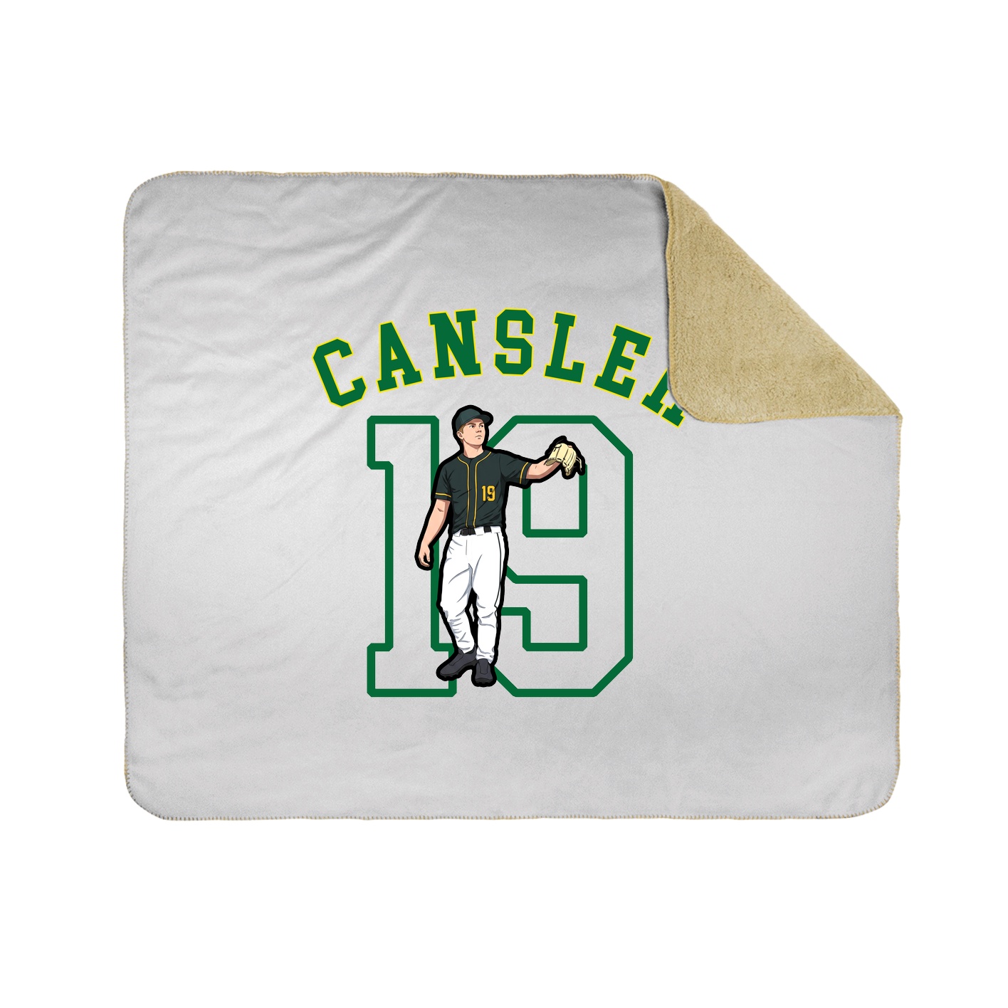 Throw Blanket — Shirsey Arch in White