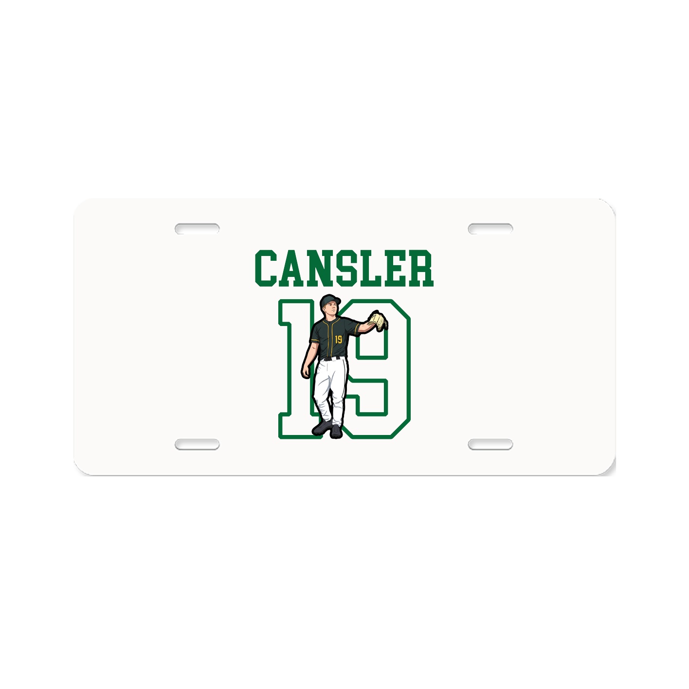 License Plate — Shirsey in Classic