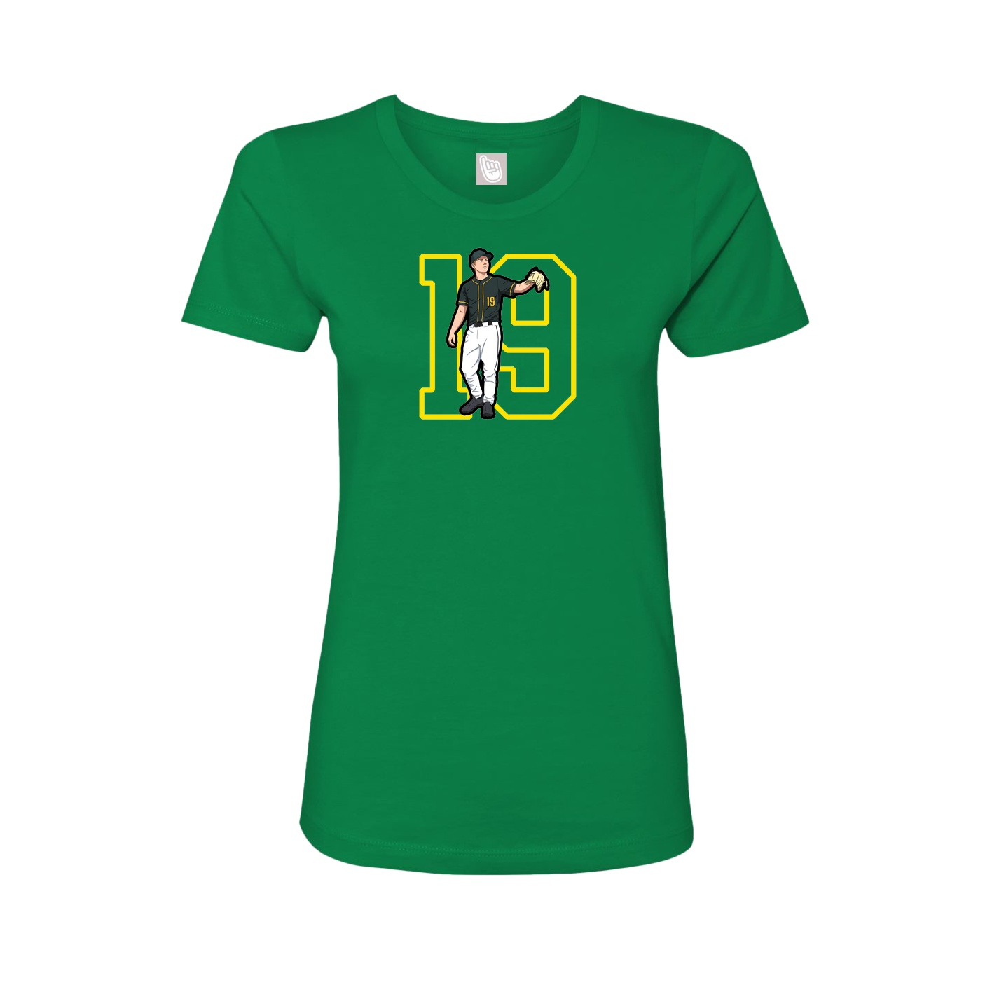 Fitted Women's Tee — Shirsey in Green
