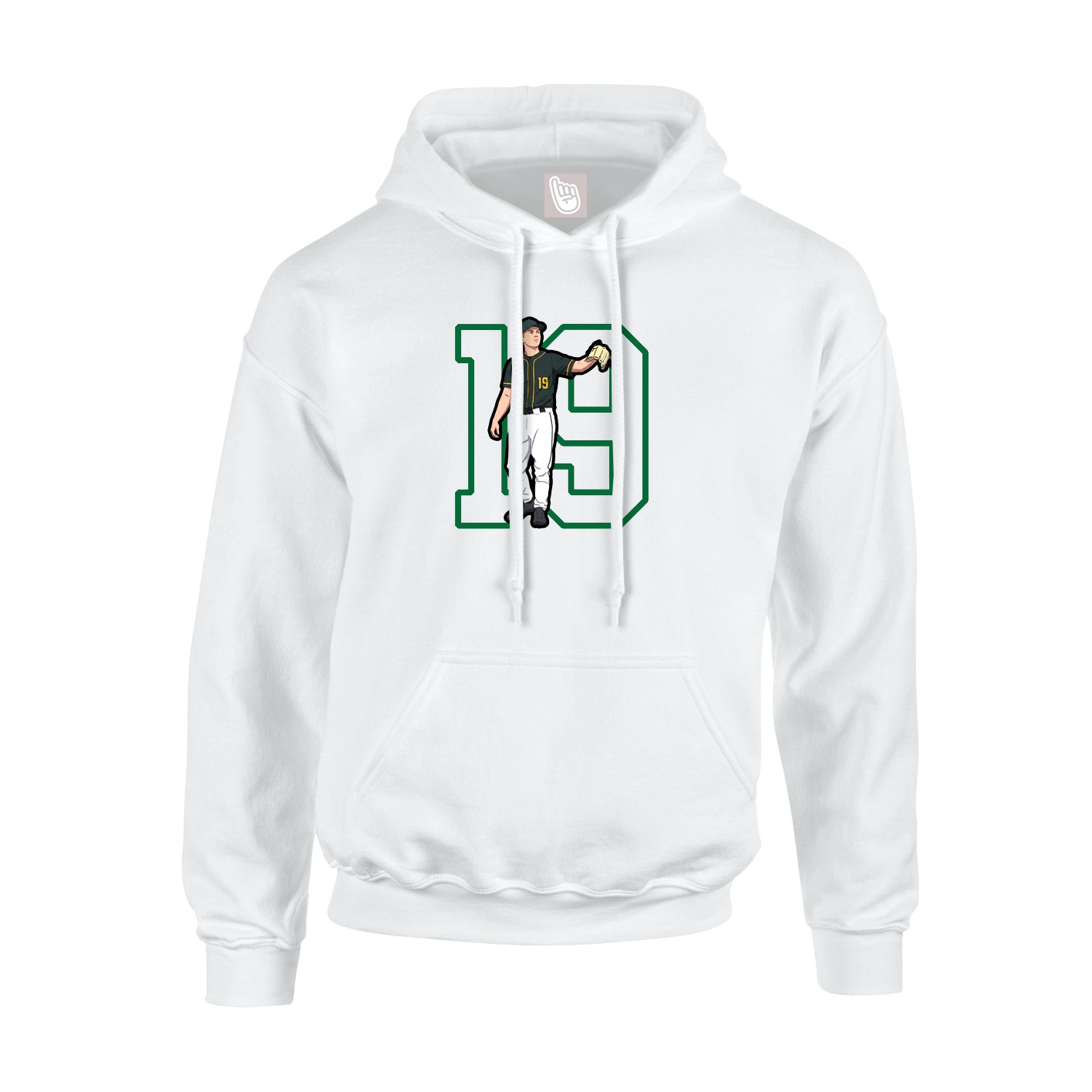 Youth Hoodie — Shirsey in White