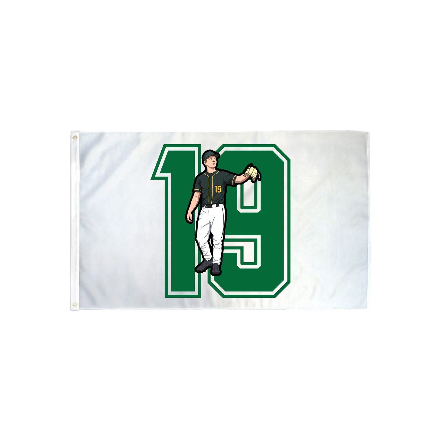 3x5 Flag — Number in Classic