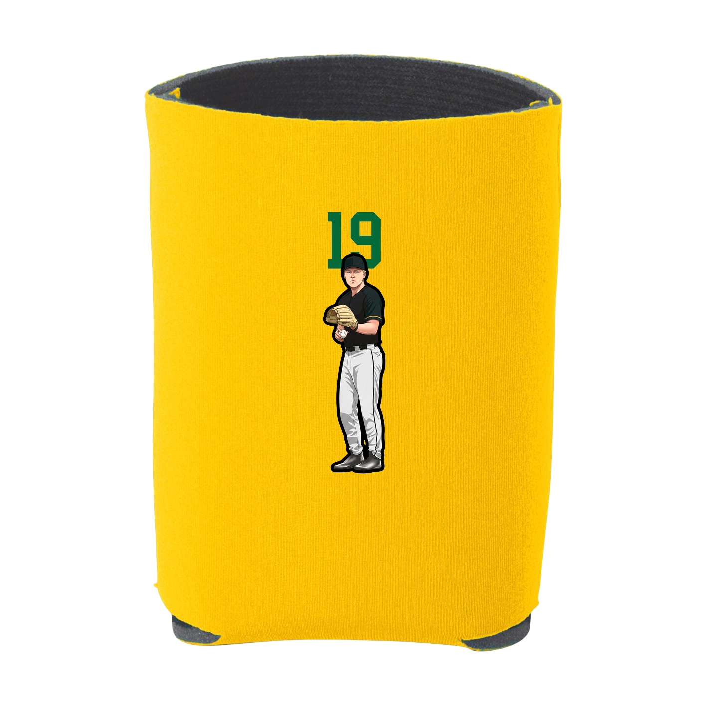 Can Holder — Number Top in Yellow