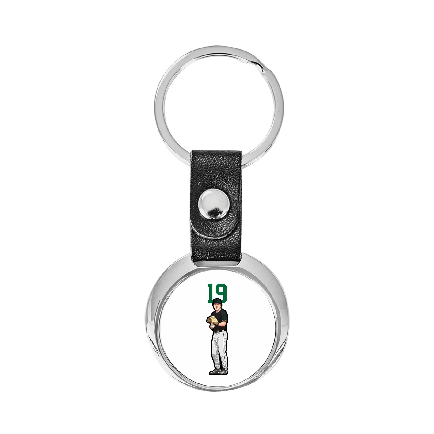 Key Chain — Number Top in Classic