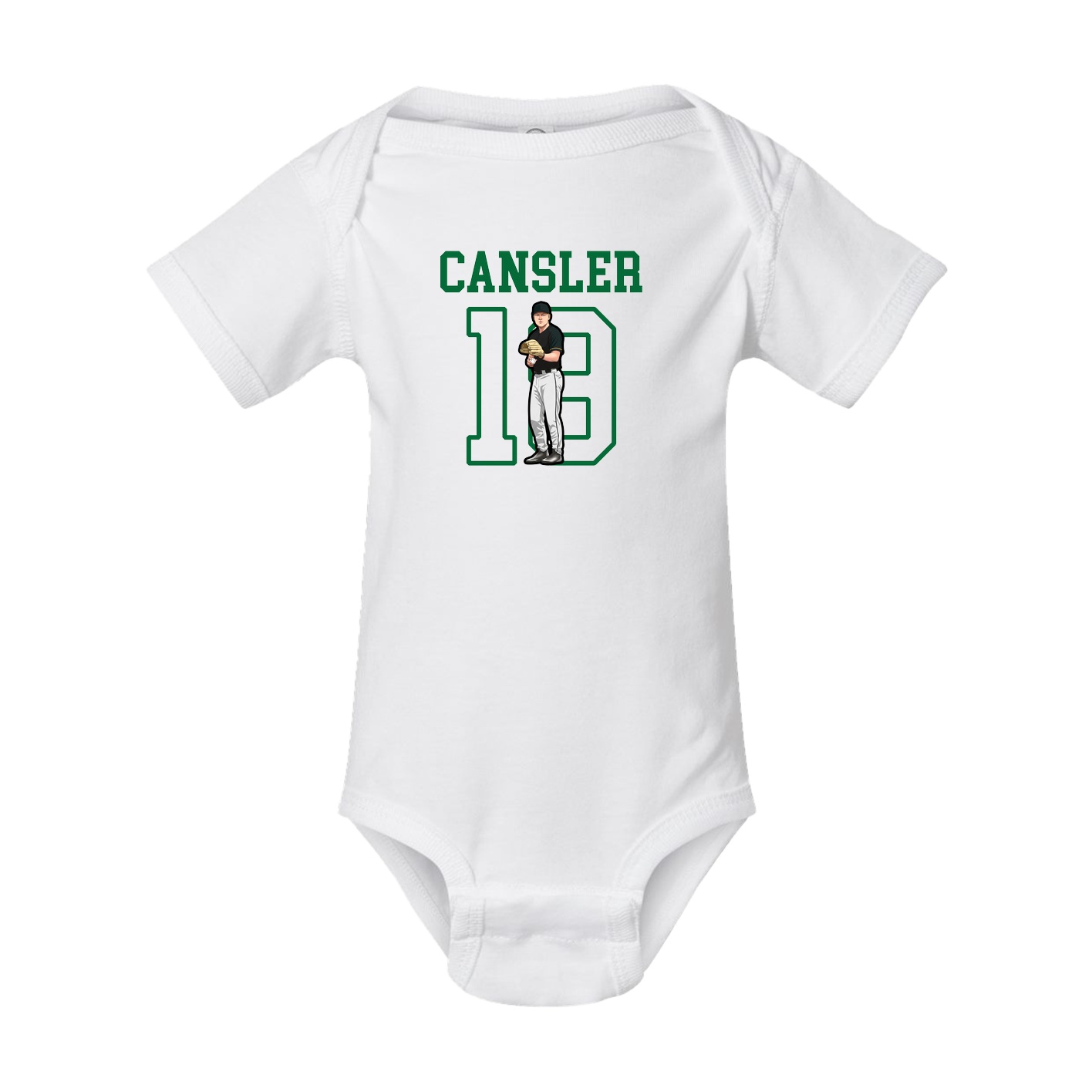 Baby Onesie — Shirsey in White