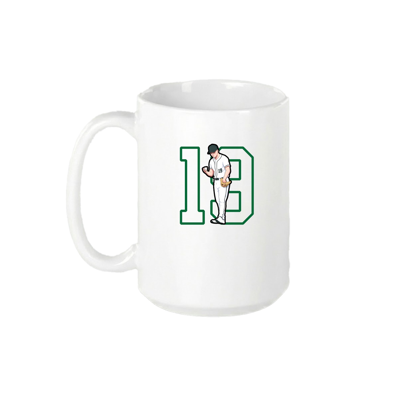 15oz Coffee Mug — Shirsey in White