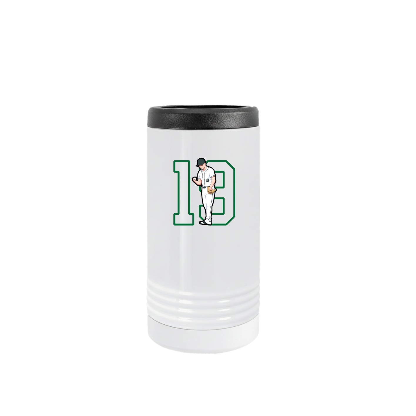 Slim Beverage Holder — Shirsey in White