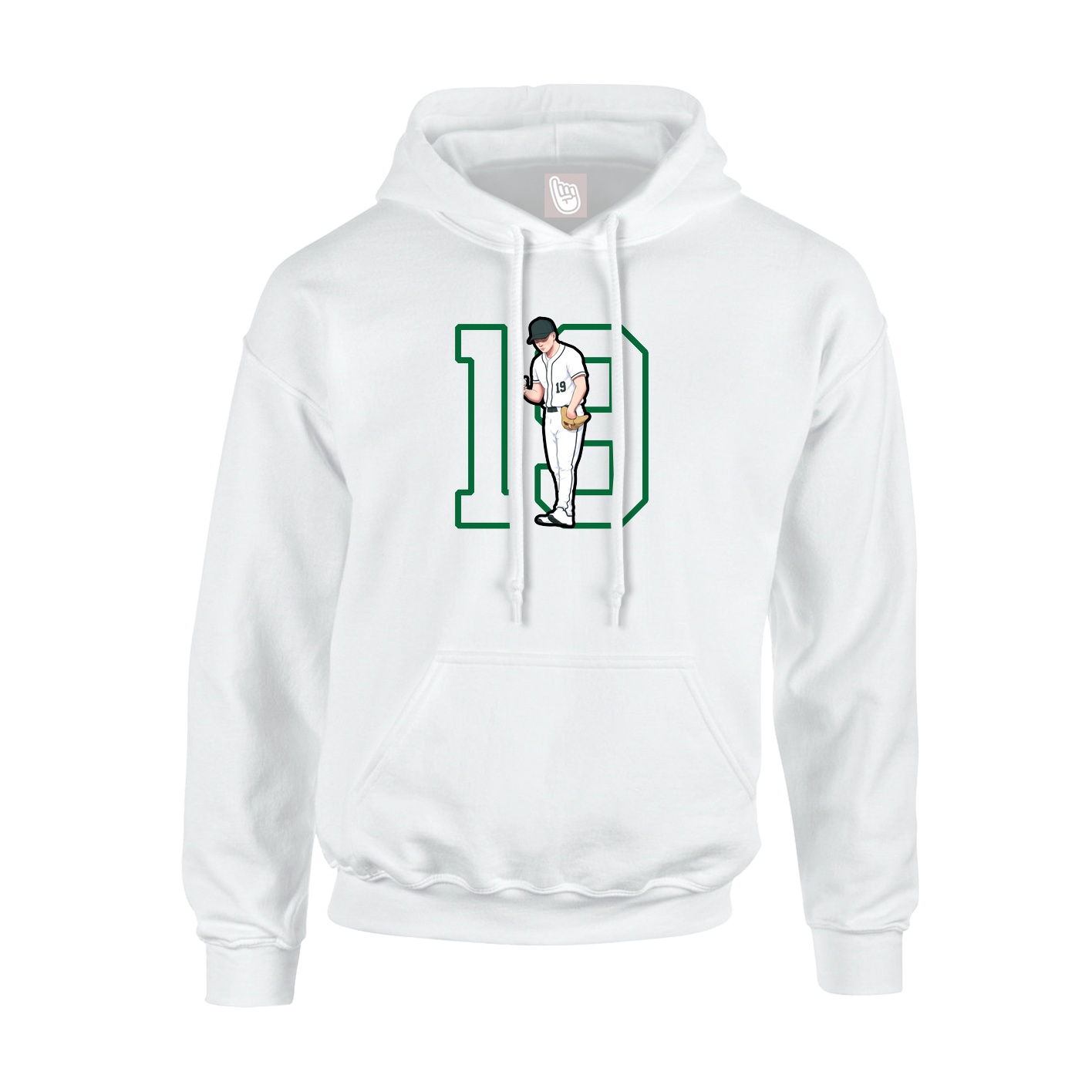 Youth Hoodie — Shirsey in White