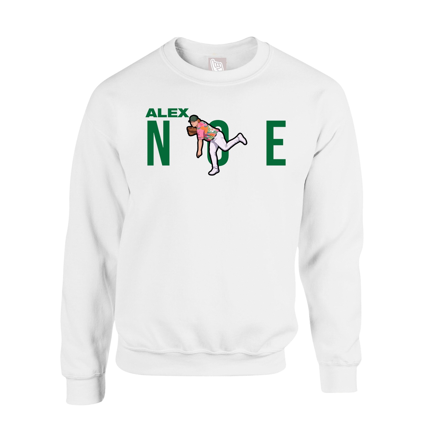 Fleece Crew — Player Name in White
