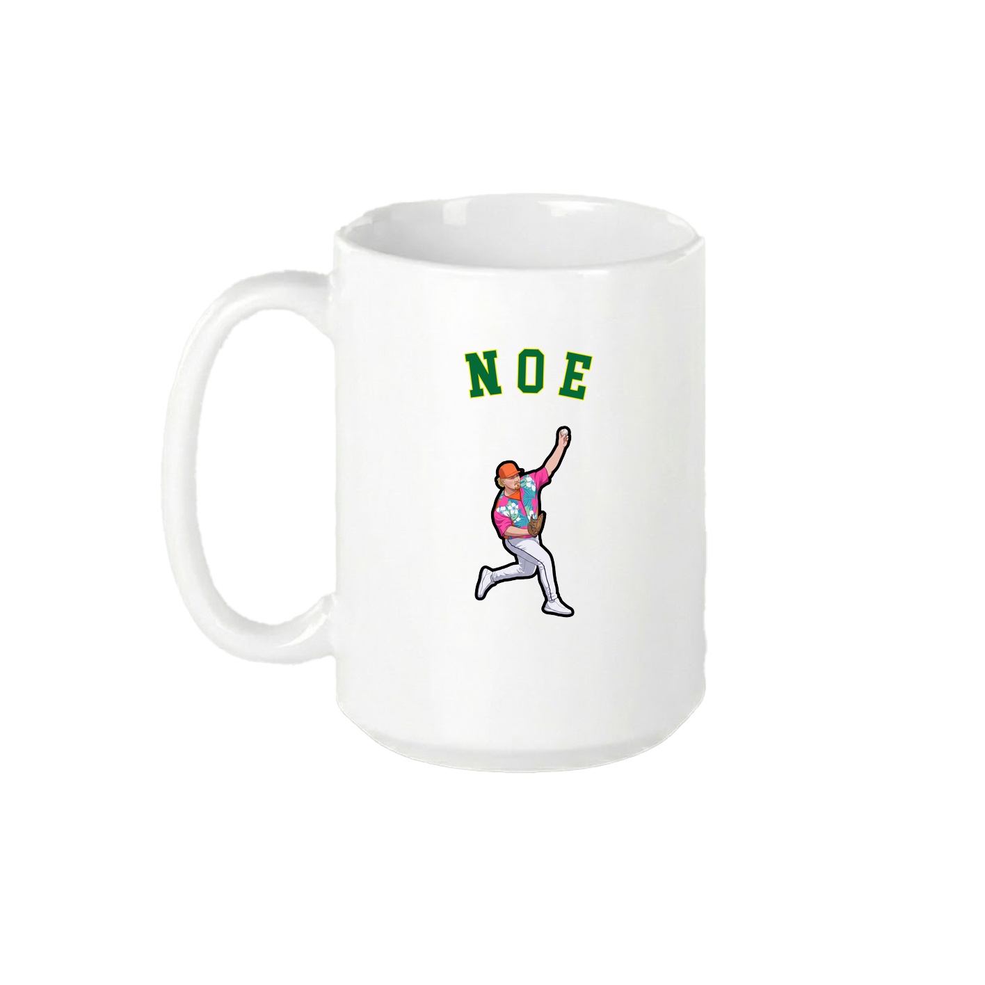 15oz Coffee Mug — Shirsey Arch in White