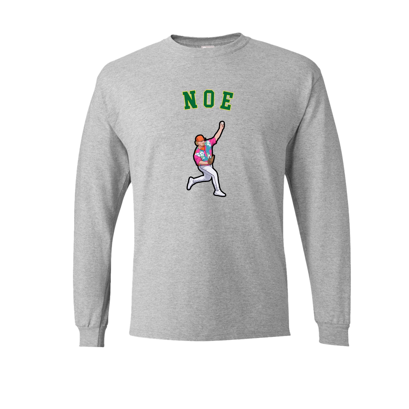 Long Sleeve Tee — Shirsey Arch in Grey