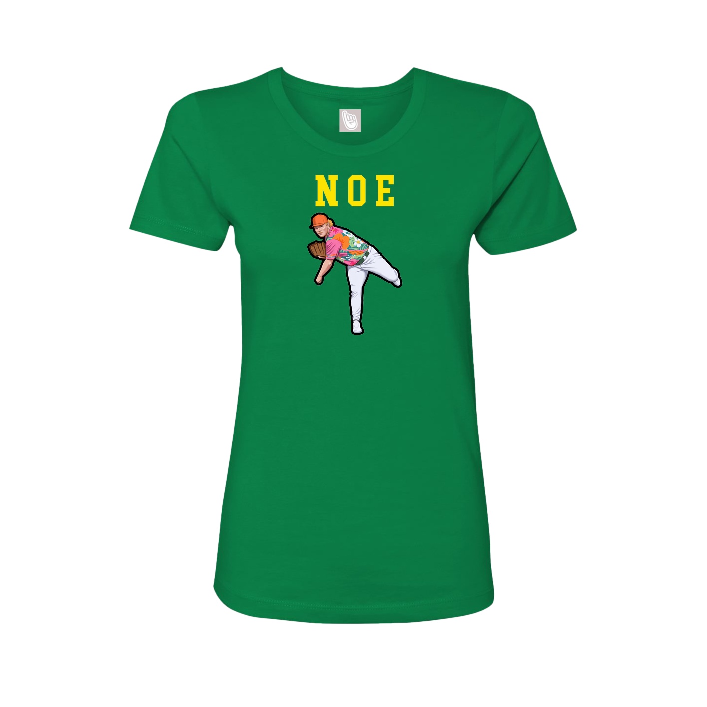 Fitted Women's Tee — Shirsey in Green