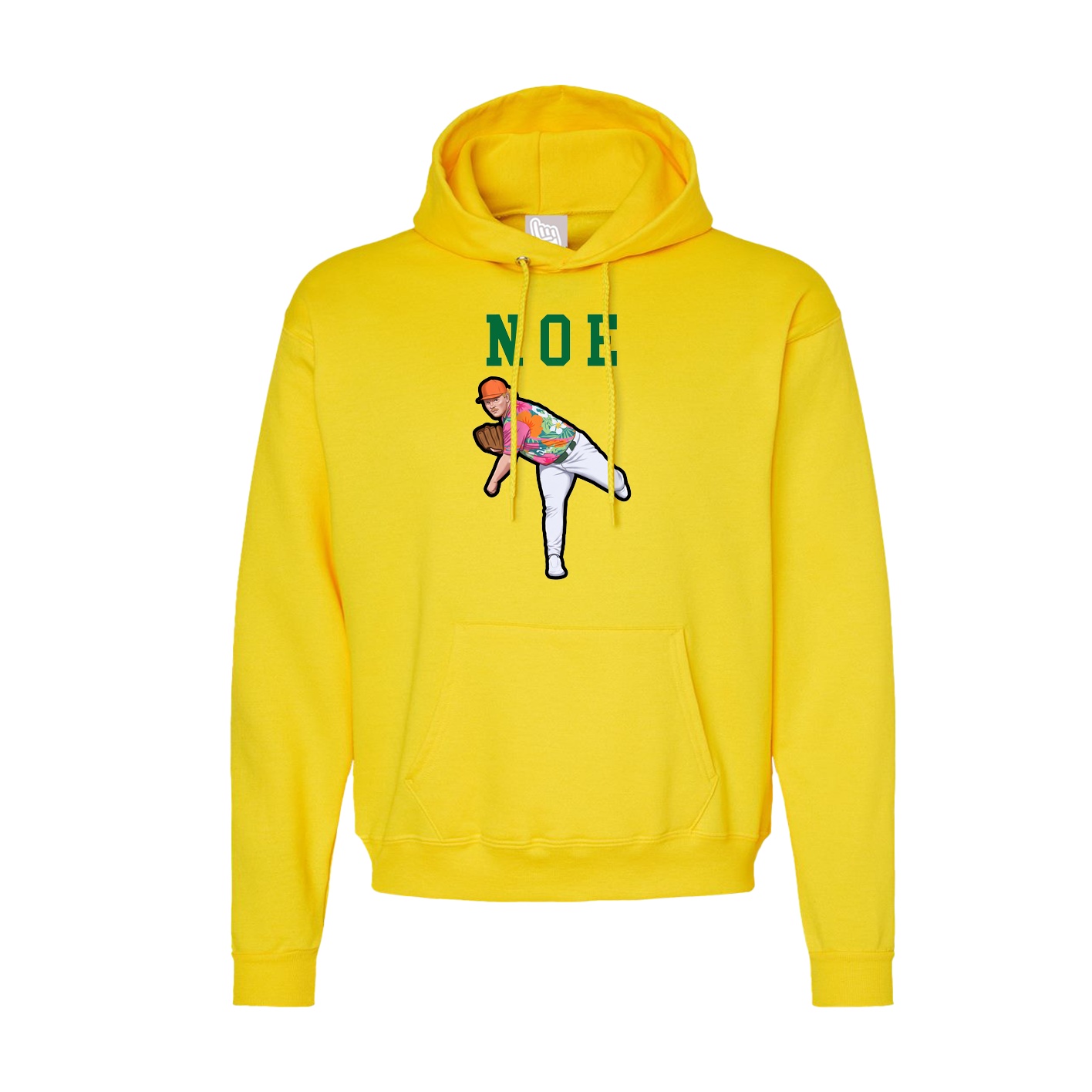 Hoodie — Shirsey in Yellow