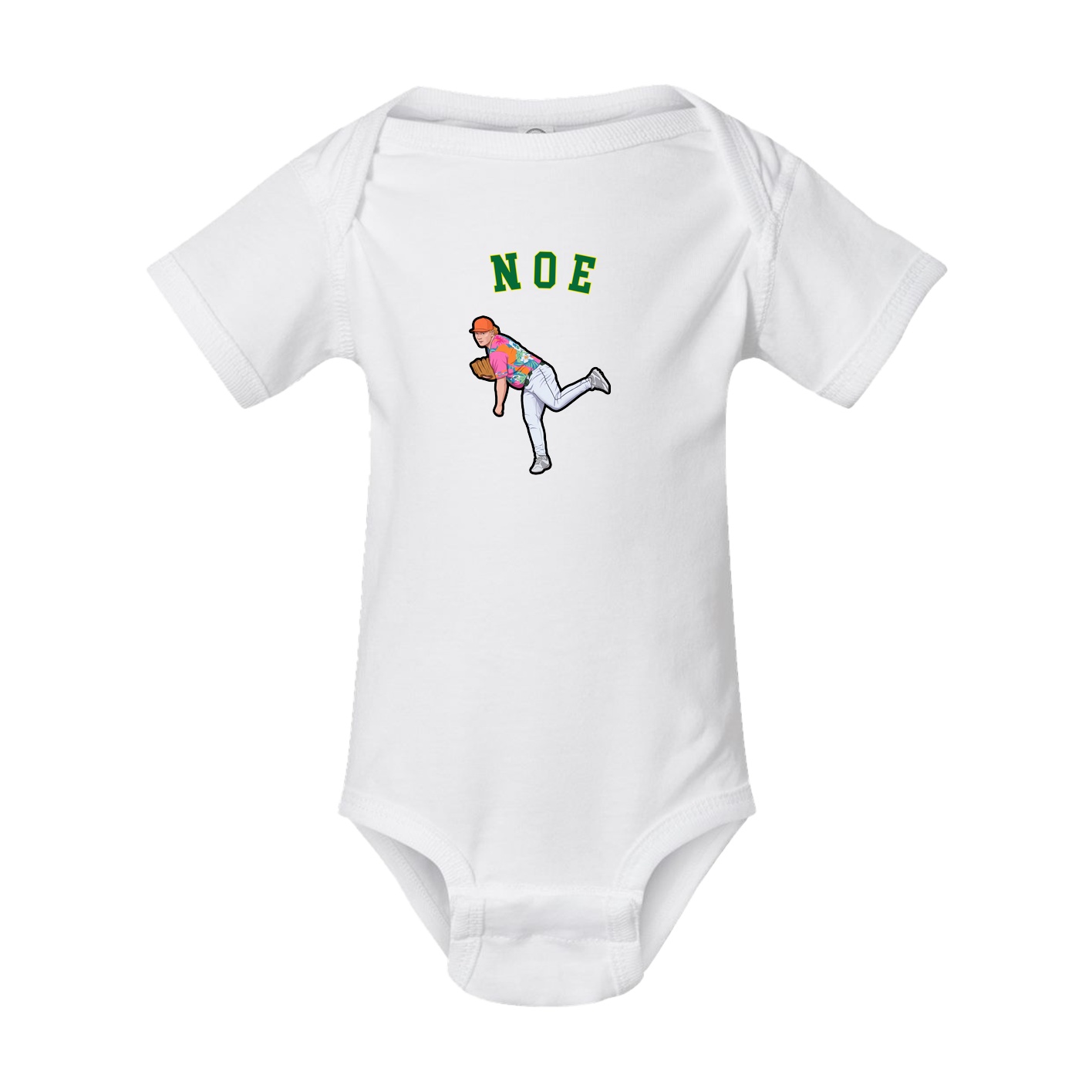 Baby Onesie — Shirsey Arch in White
