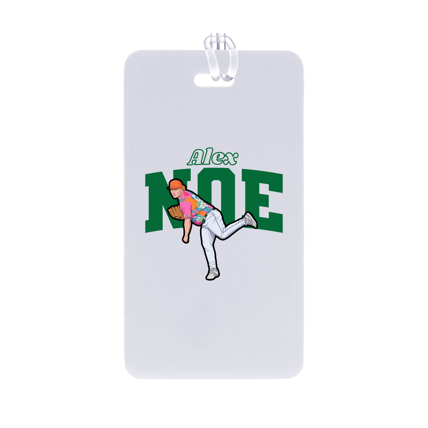 Bag Tag — Name Arch in Classic