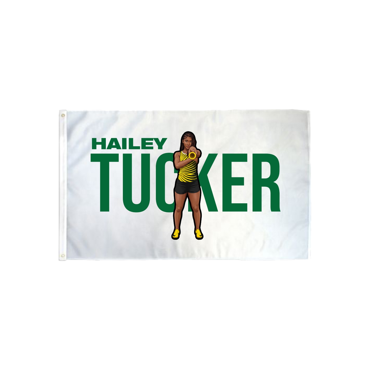 3x5 Flag — Player Name in Classic