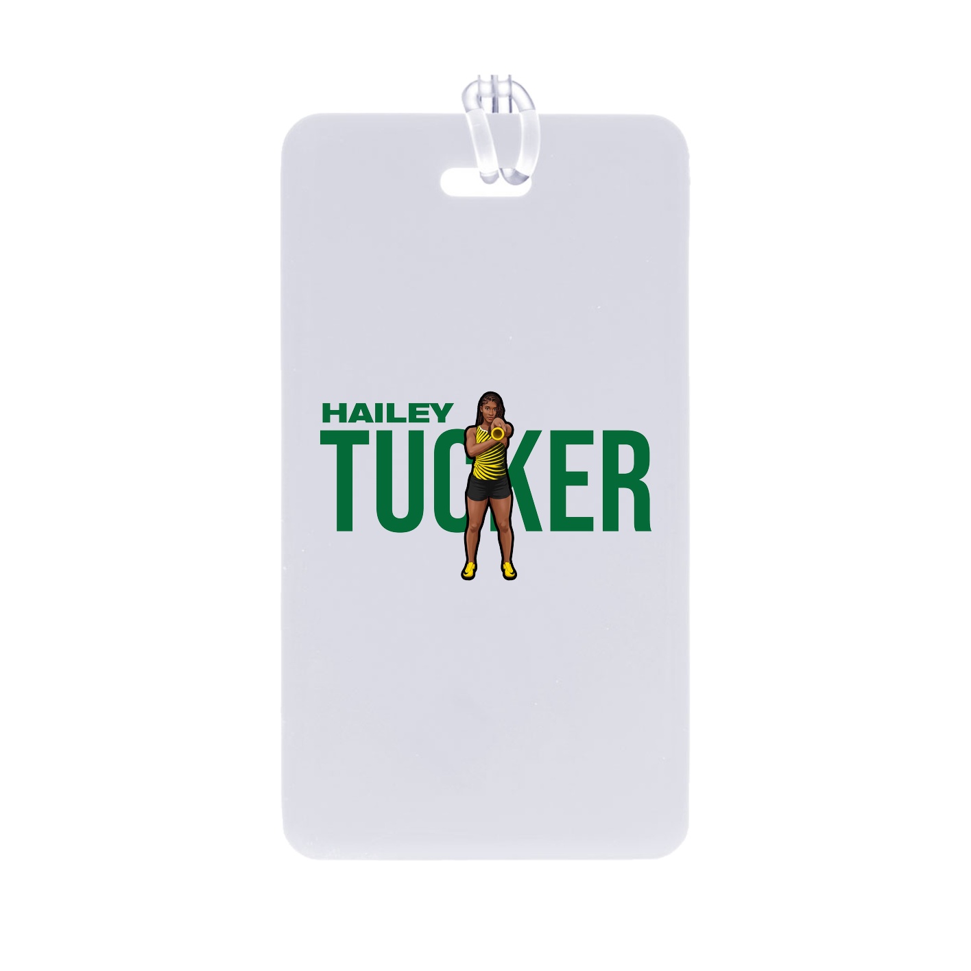 Bag Tag — Player Name in Classic